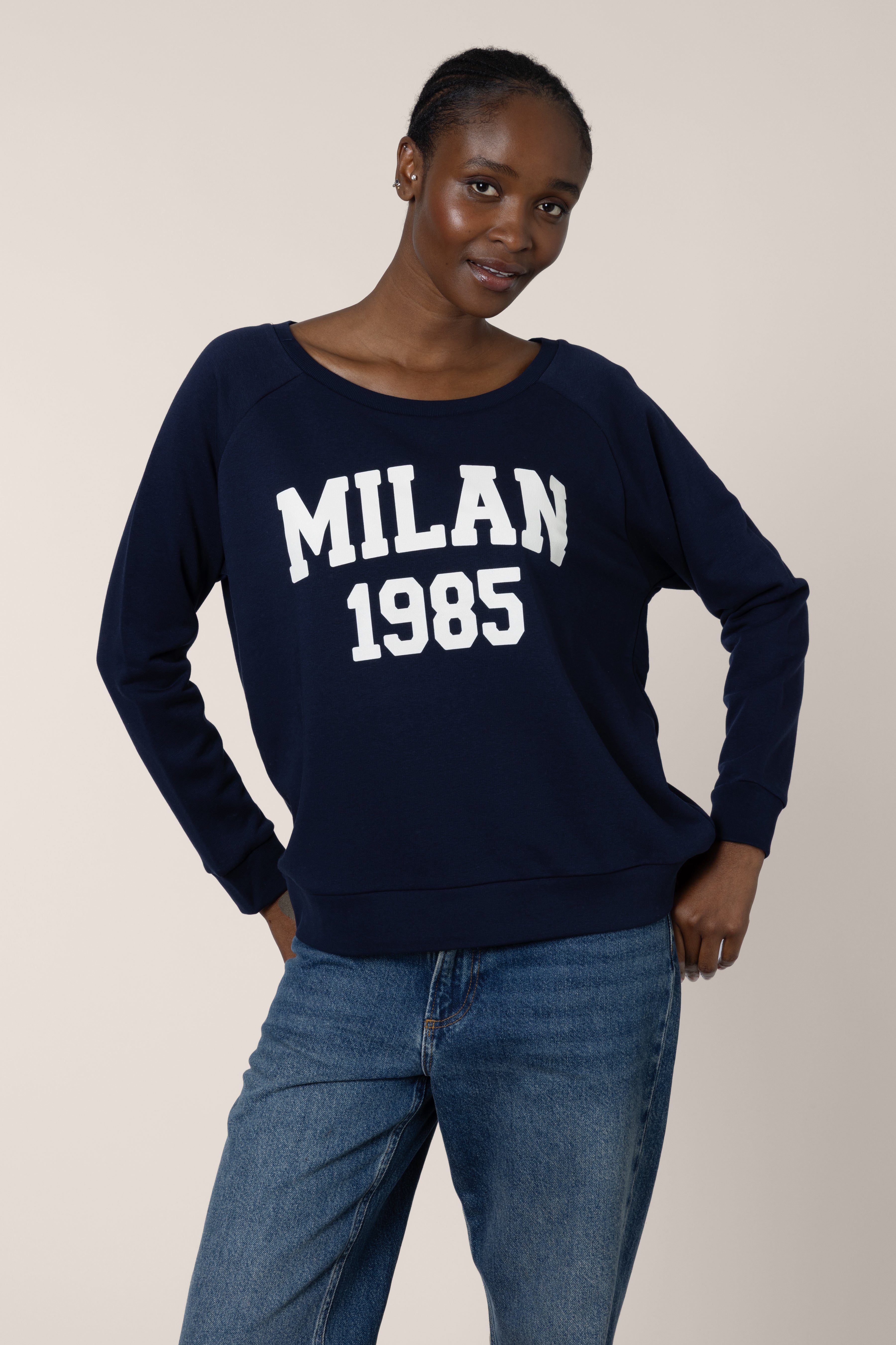 Milan Sweatshirt - Navy