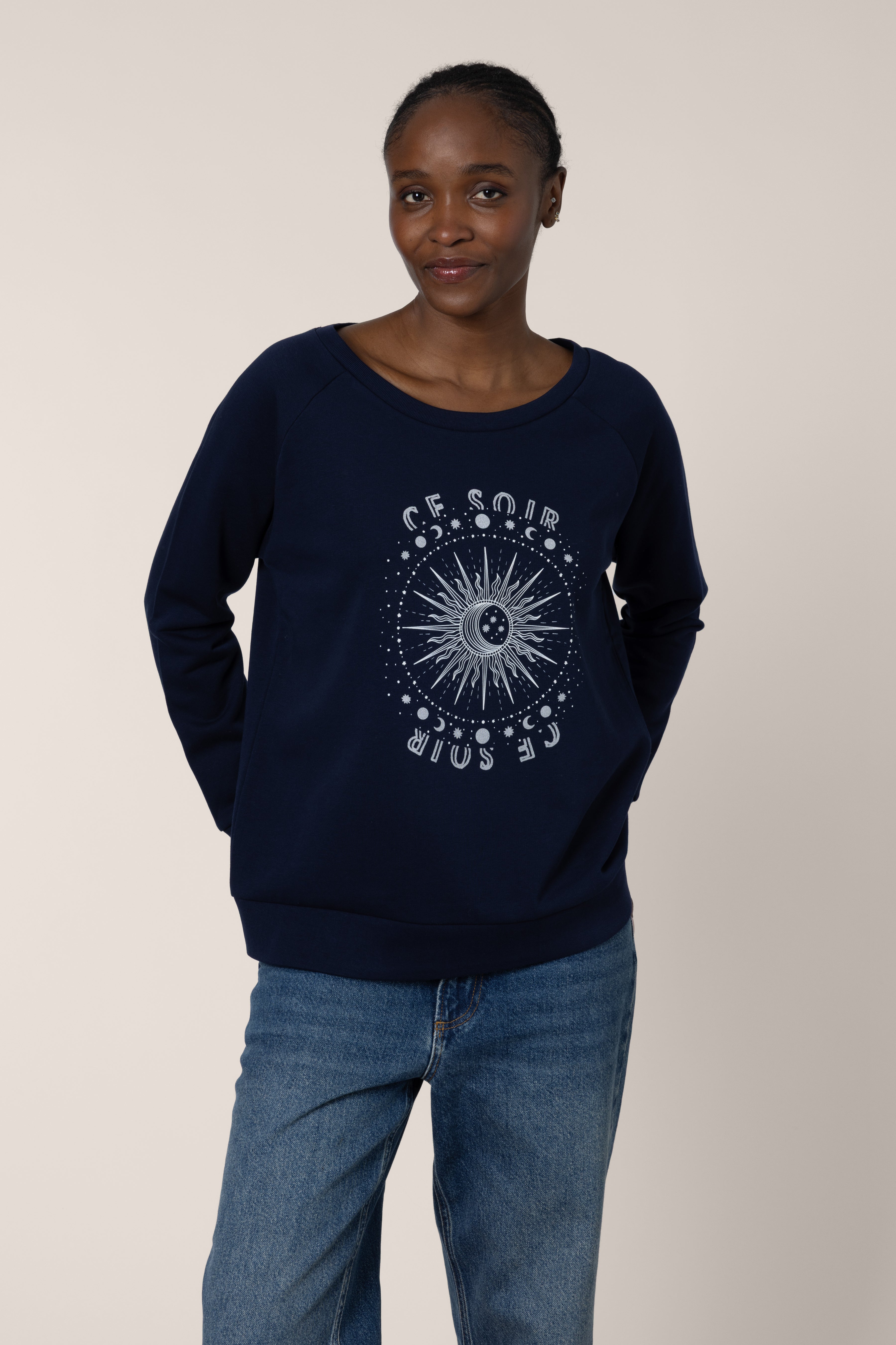 Ce Soir Sweatshirt - Navy