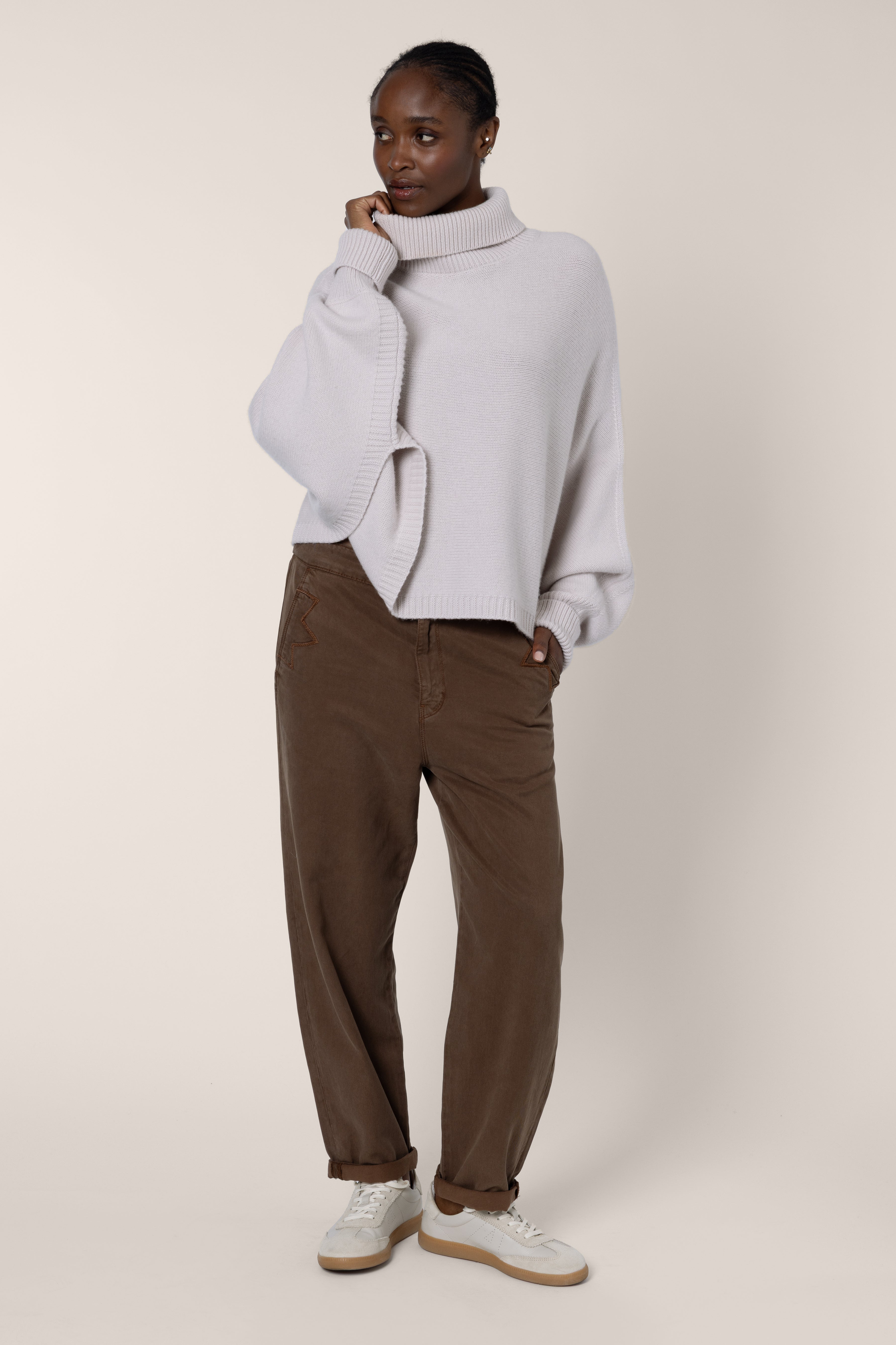 Kate Cargo Trouser - Chocolate