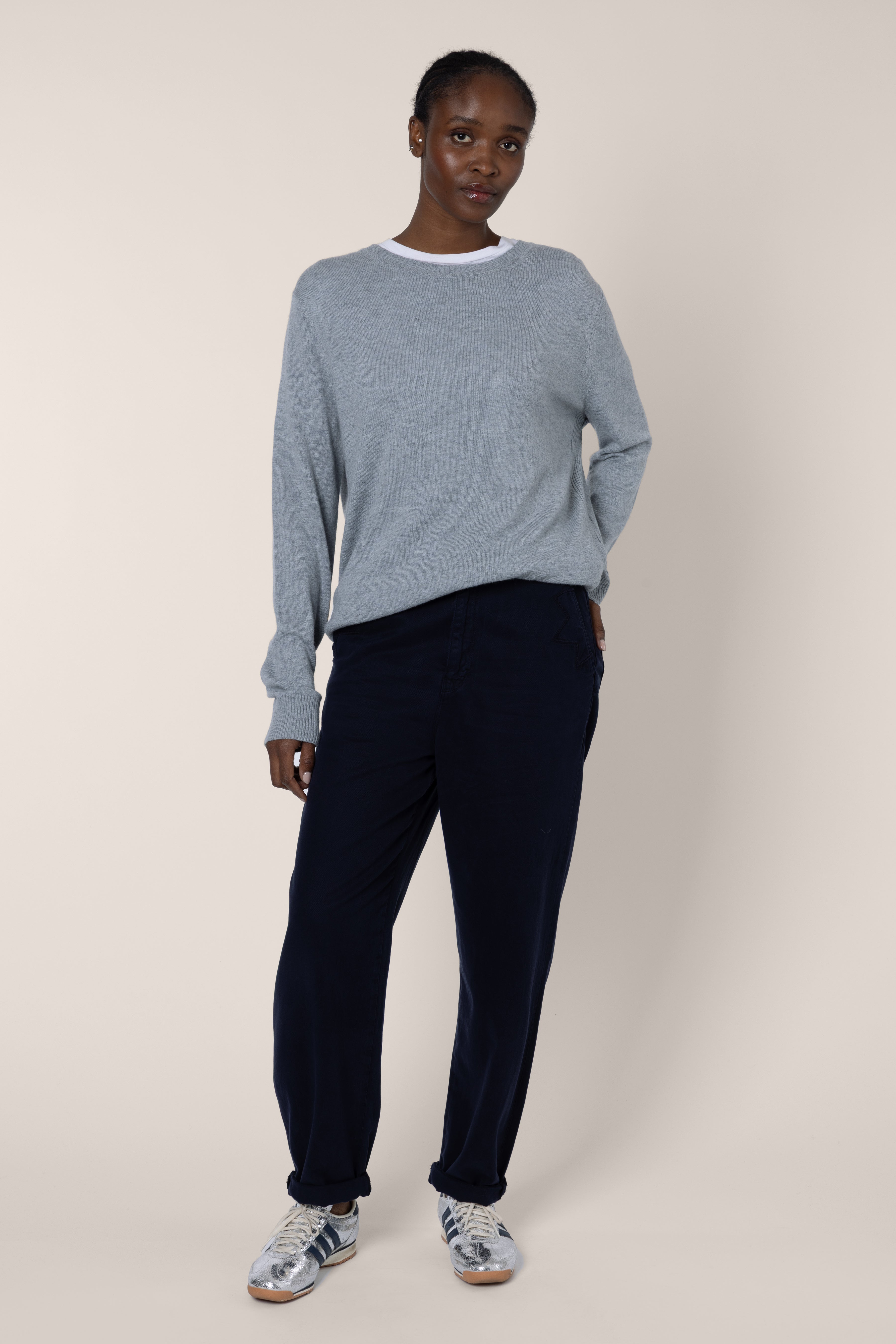 Kate Cargo Trouser - Navy