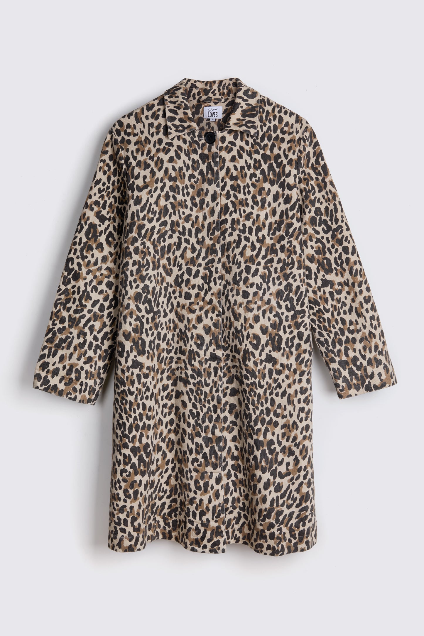 Laurie Leopard Print Coat