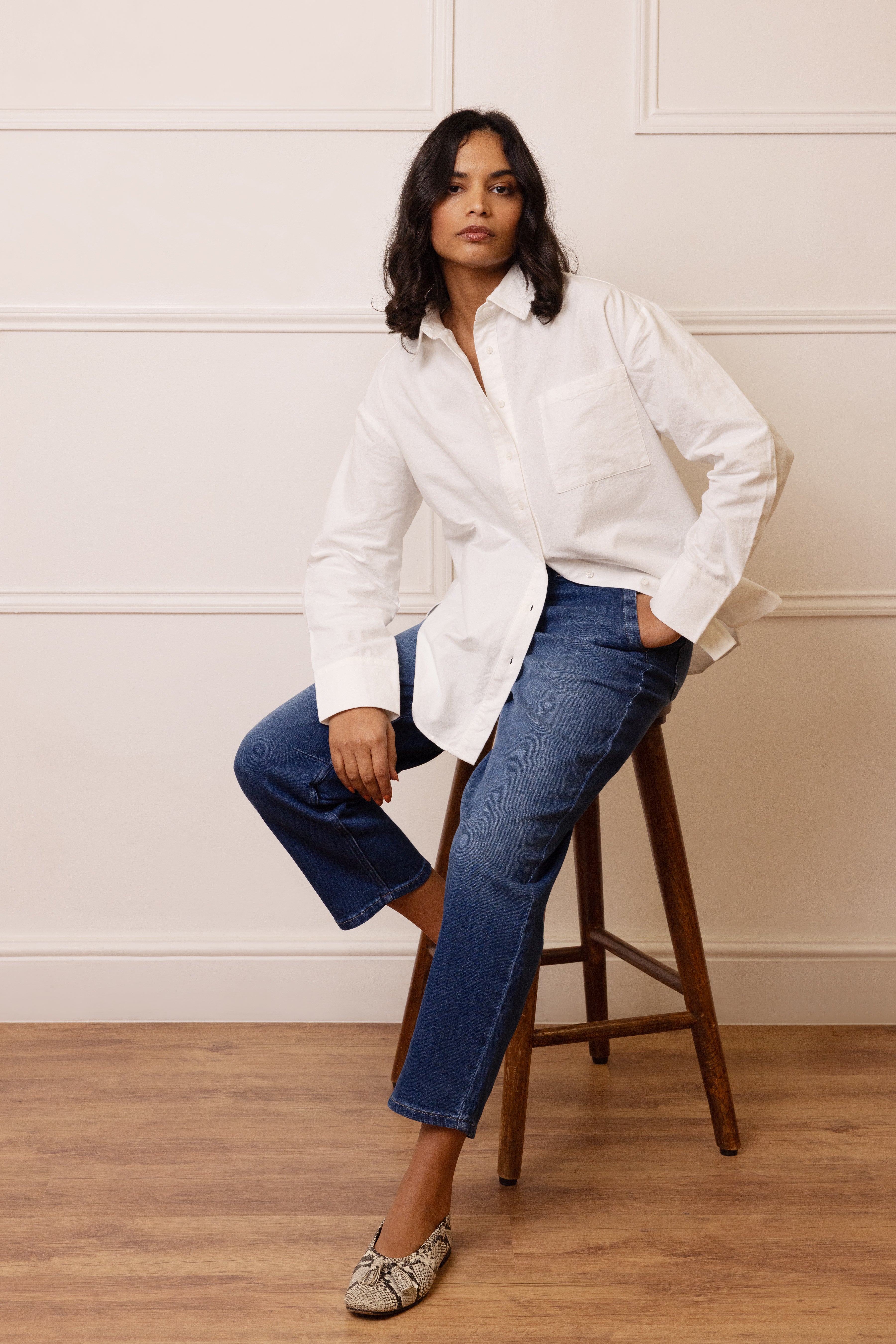 The Perfect Shirt - White - Eleven Loves