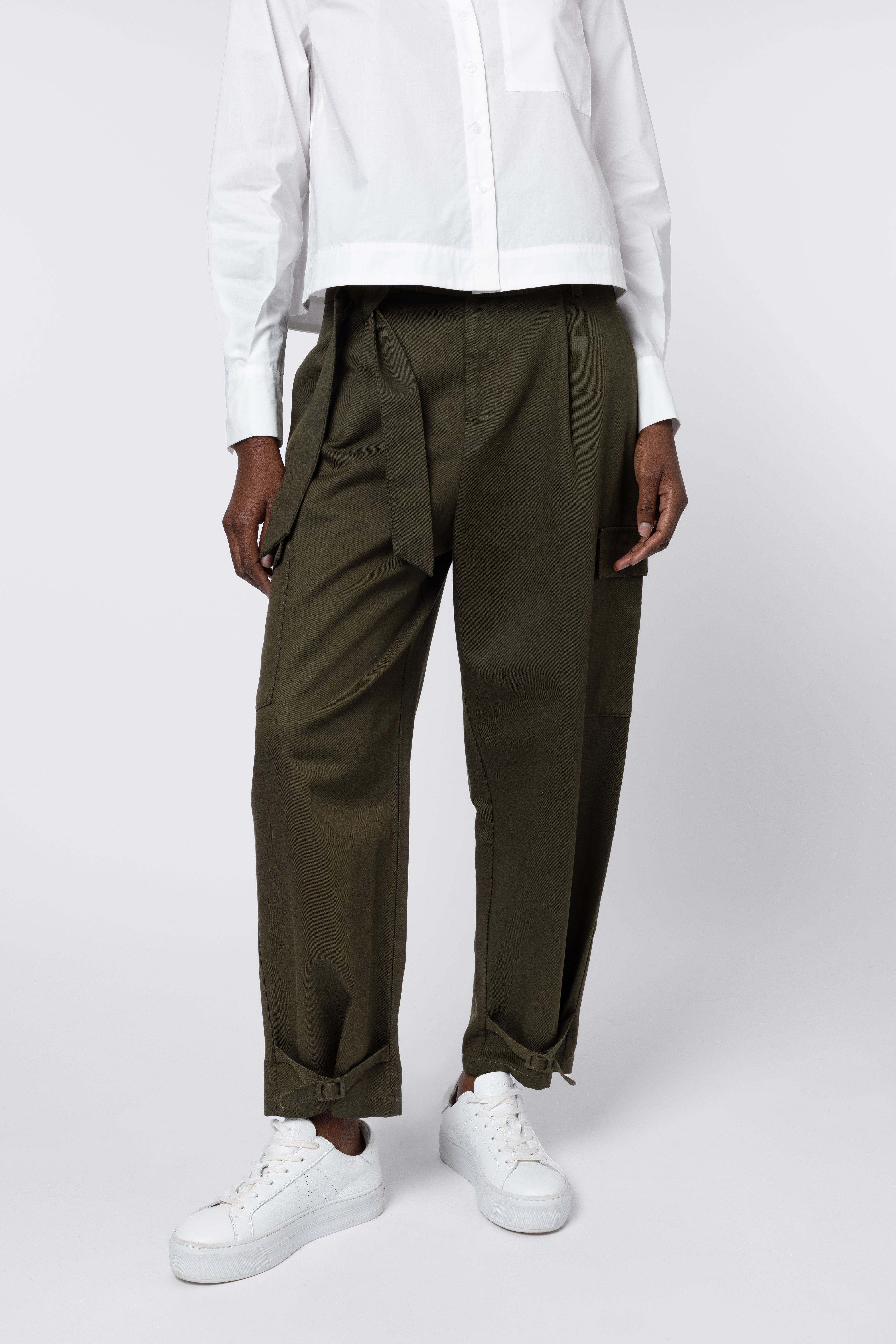 Charlotte Cargo Trouser - Olive