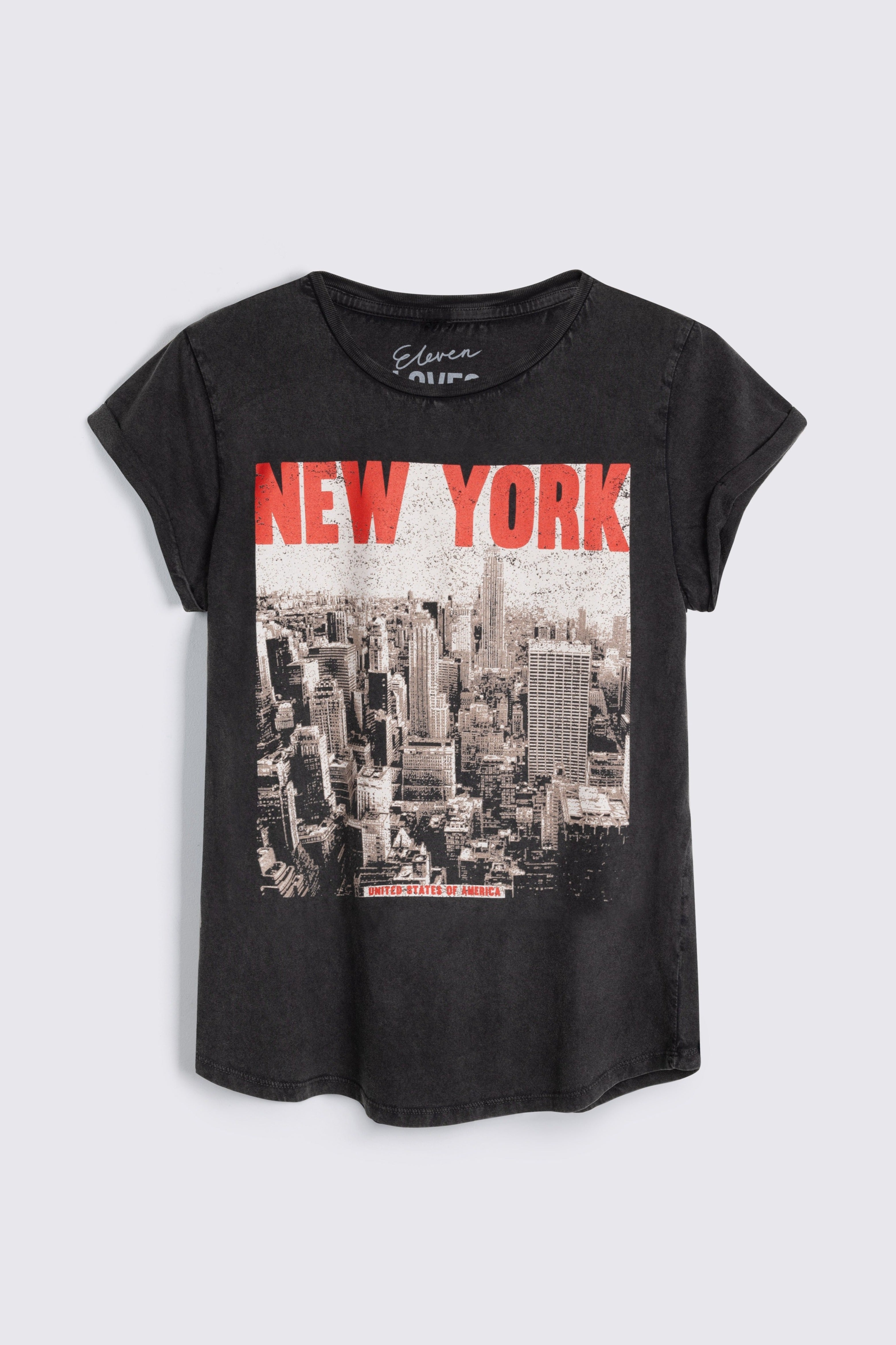 NEW YORK T SHIRT NEAT FIT Eleven Loves