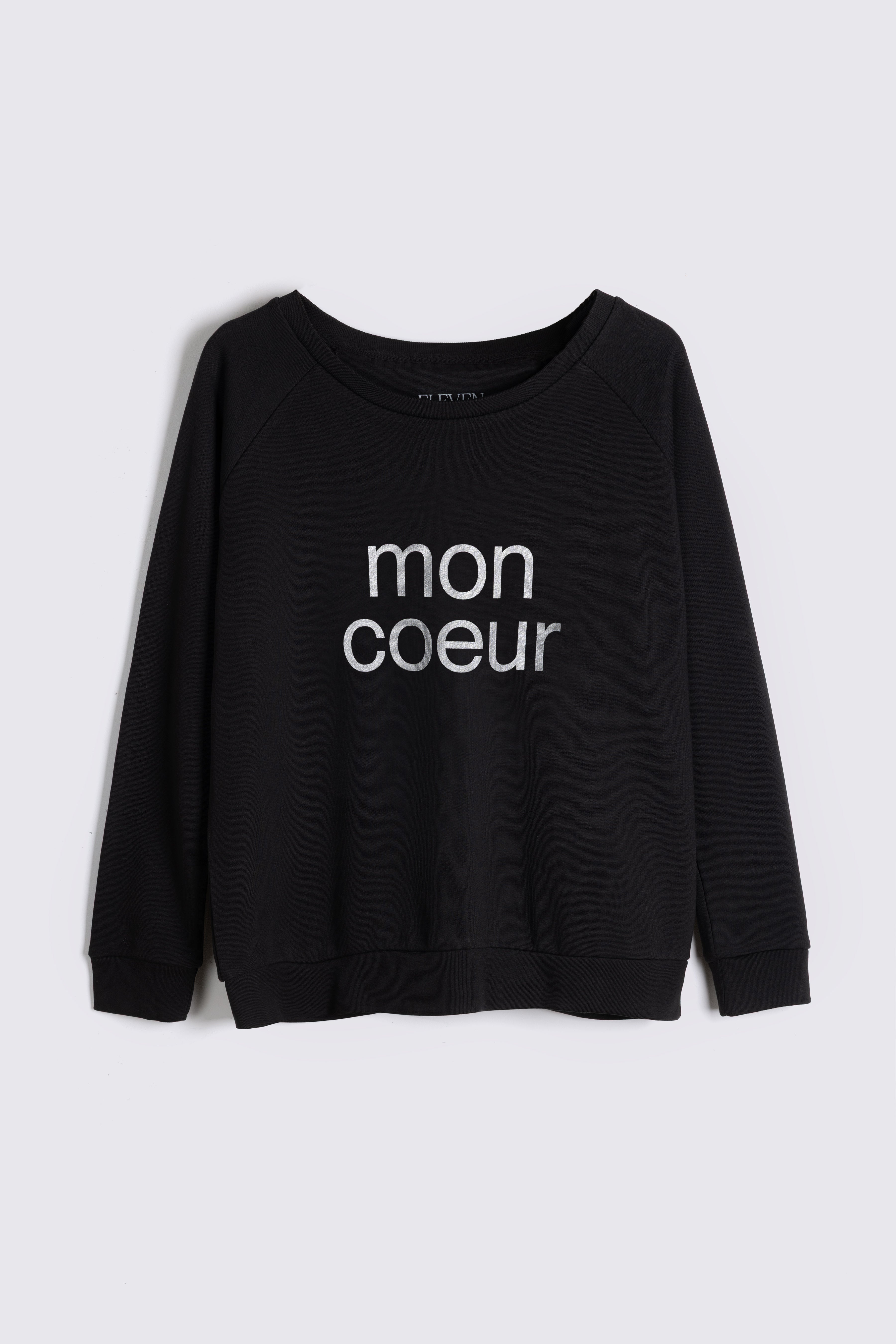 Mon Coeur Sweatshirt - Black
