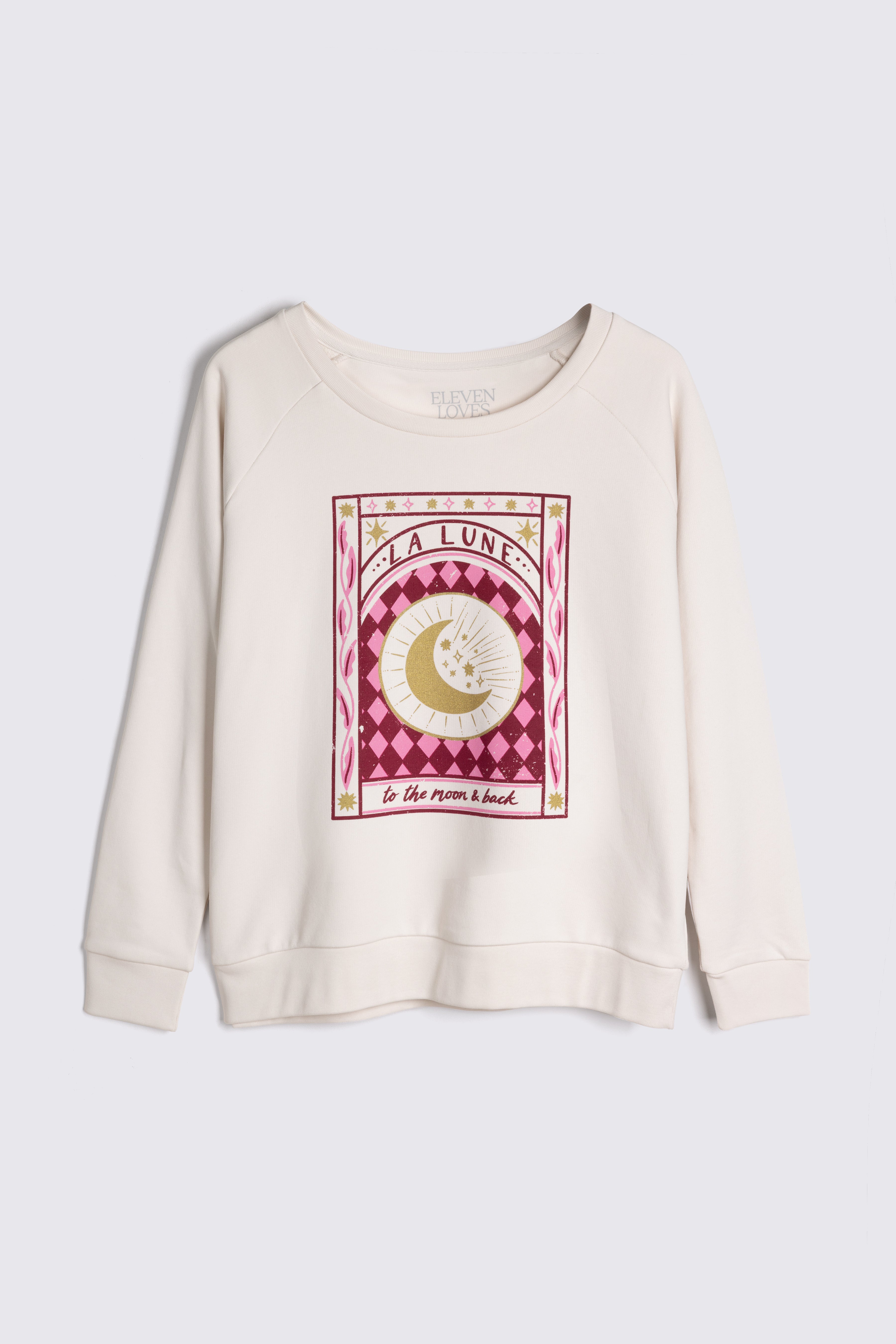 La Lune Sweatshirt - Vintage White