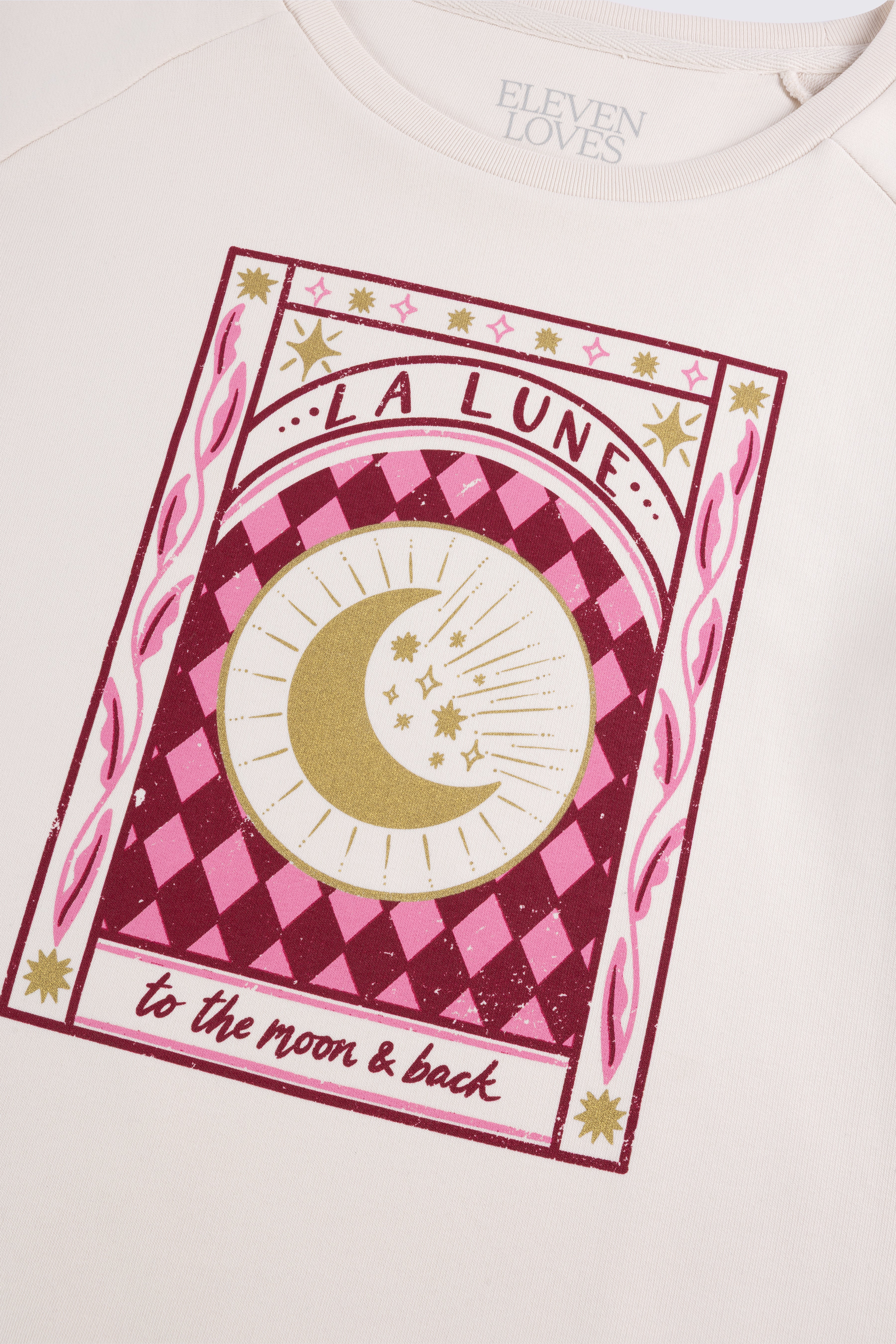 La Lune Sweatshirt - Vintage White
