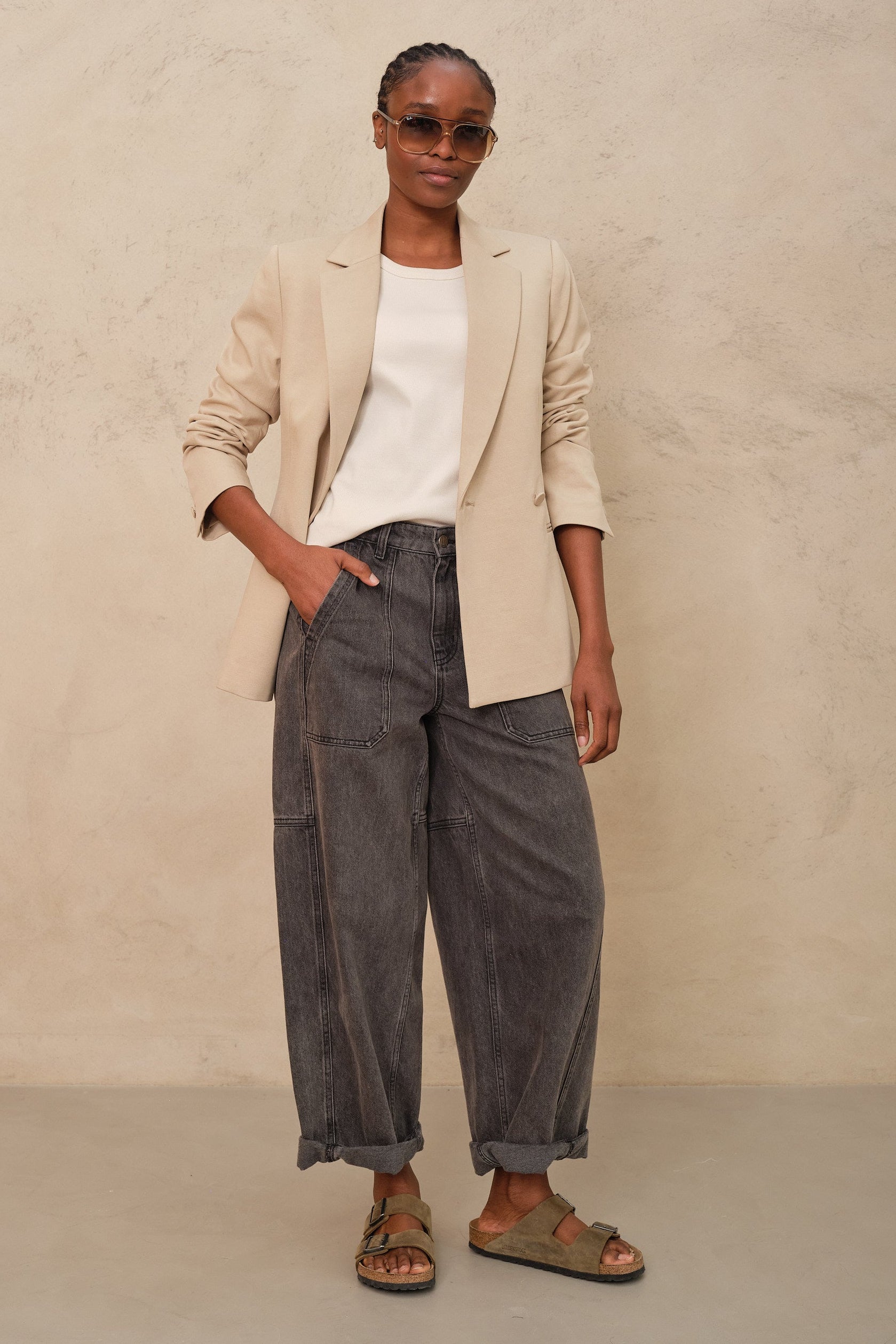 Josephine Blazer - Stone