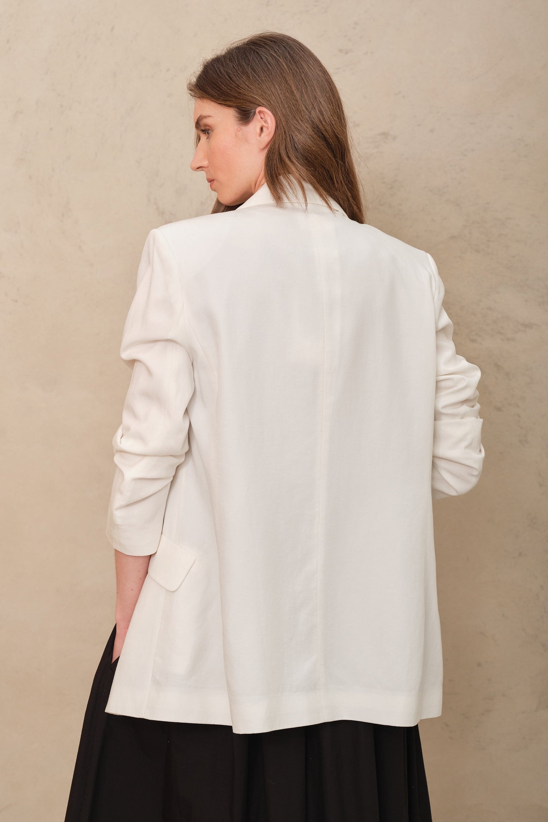 Bettine Oversized Blazer - Ivory