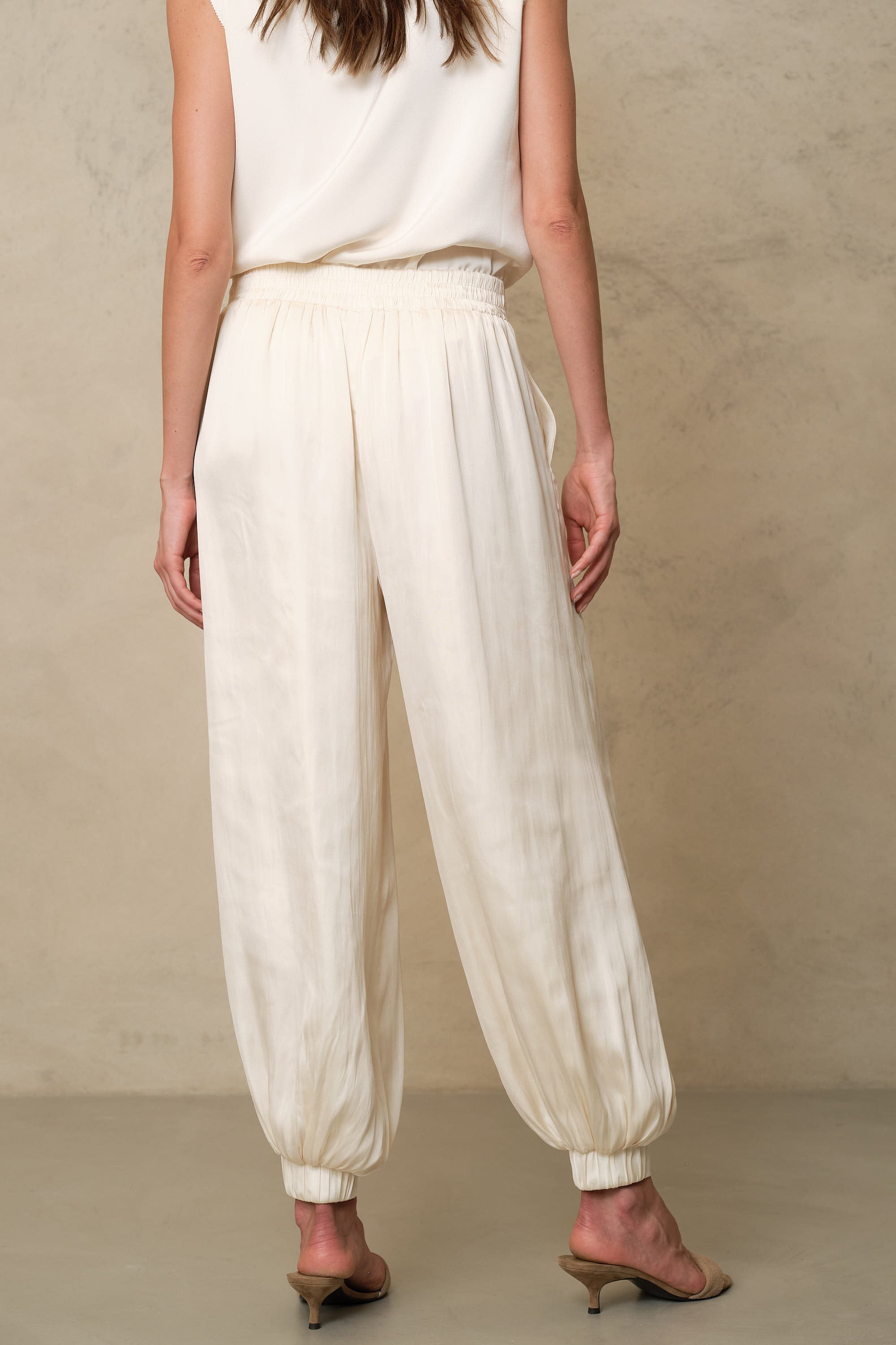 Maeve Balloon Trousers - Ivory
