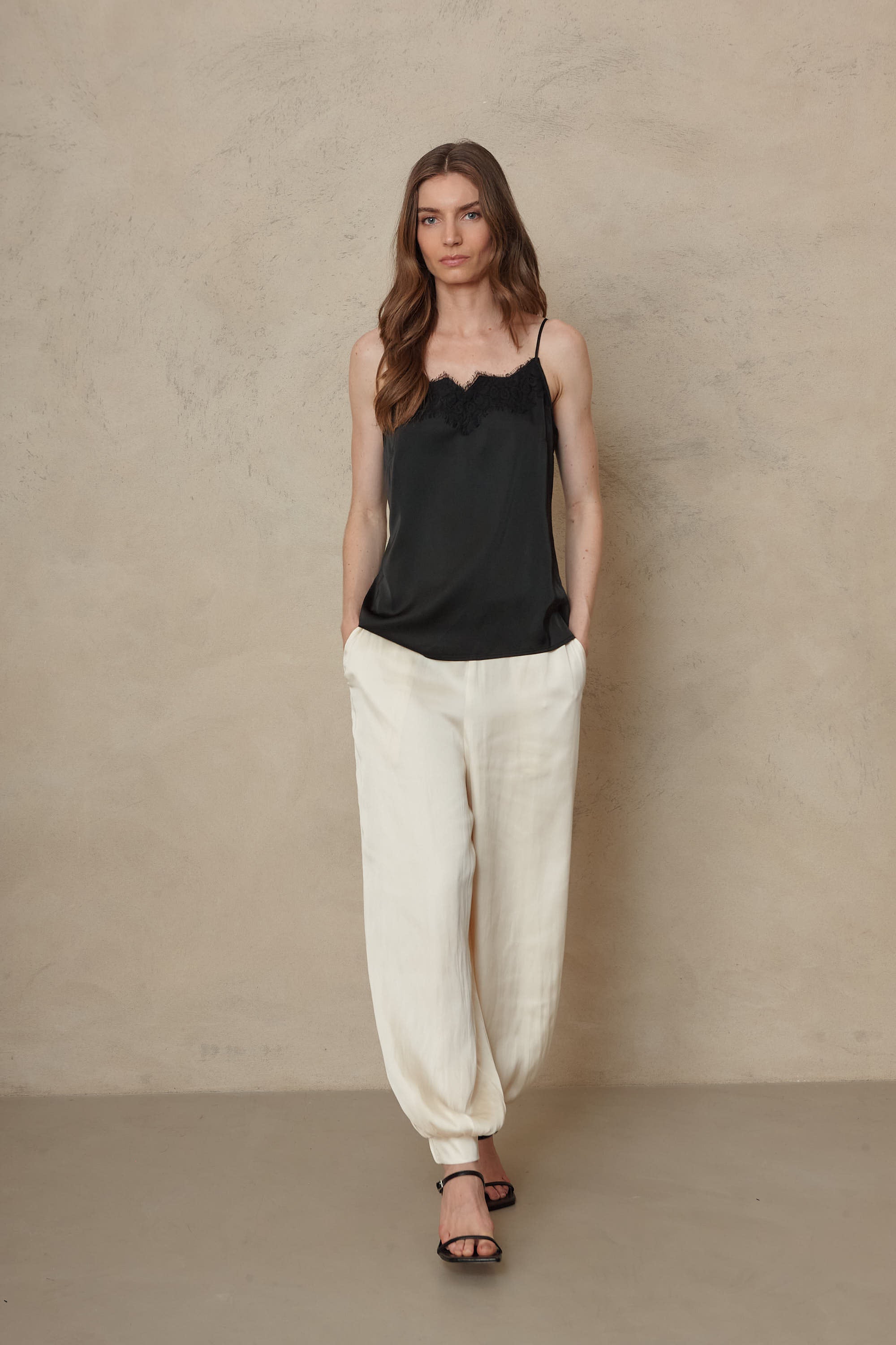 Maeve Balloon Trousers - Ivory