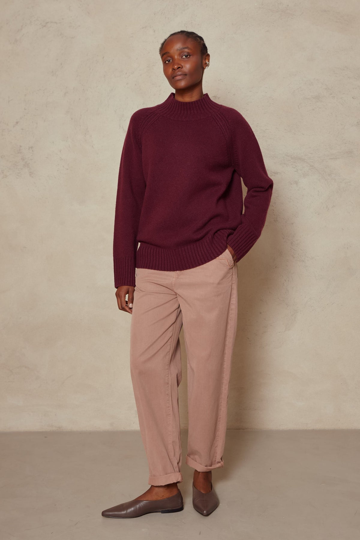 Kate Cargo Trouser - Mole