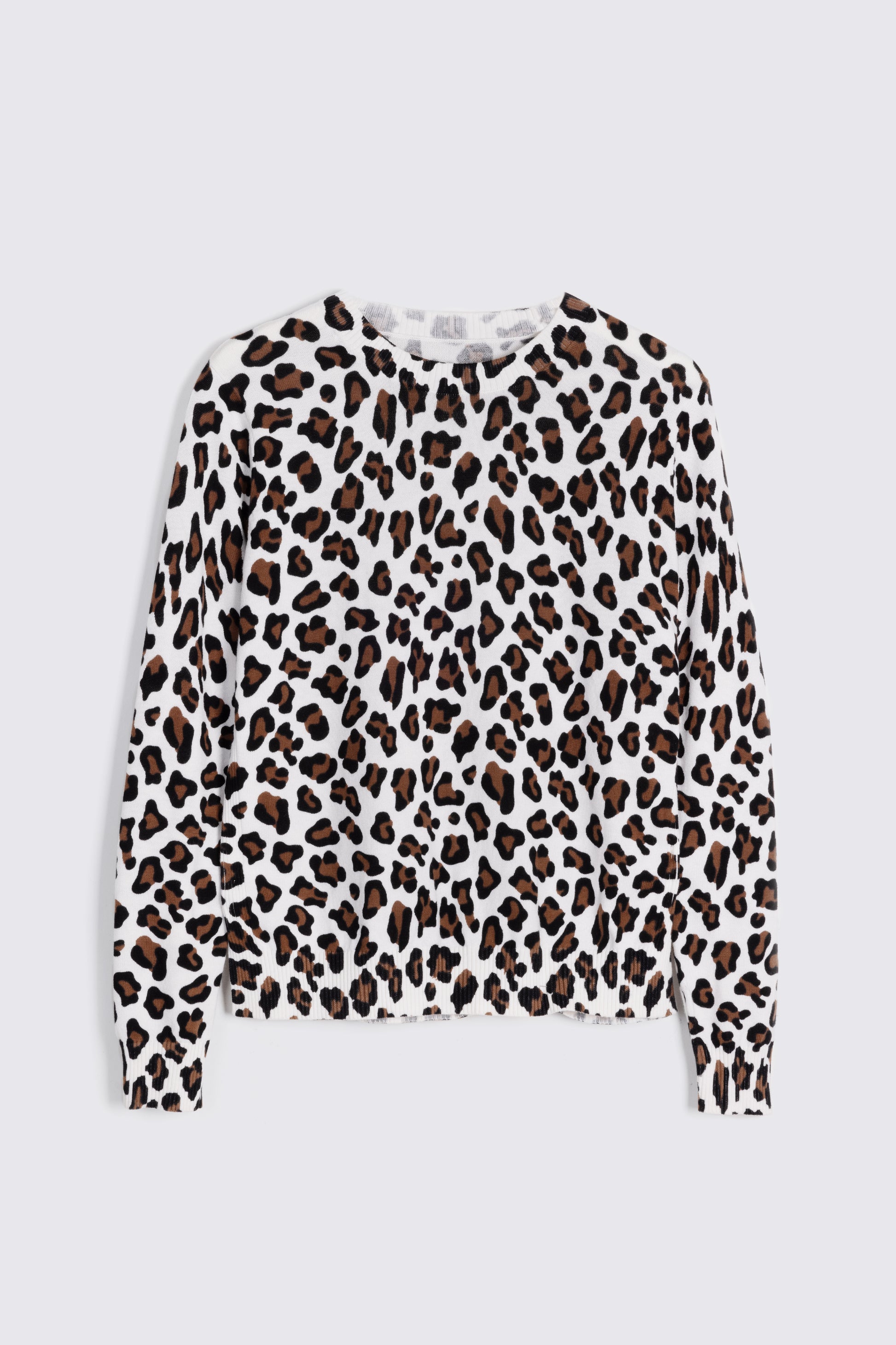 Animal Print Jumper Eleven Loves on white background