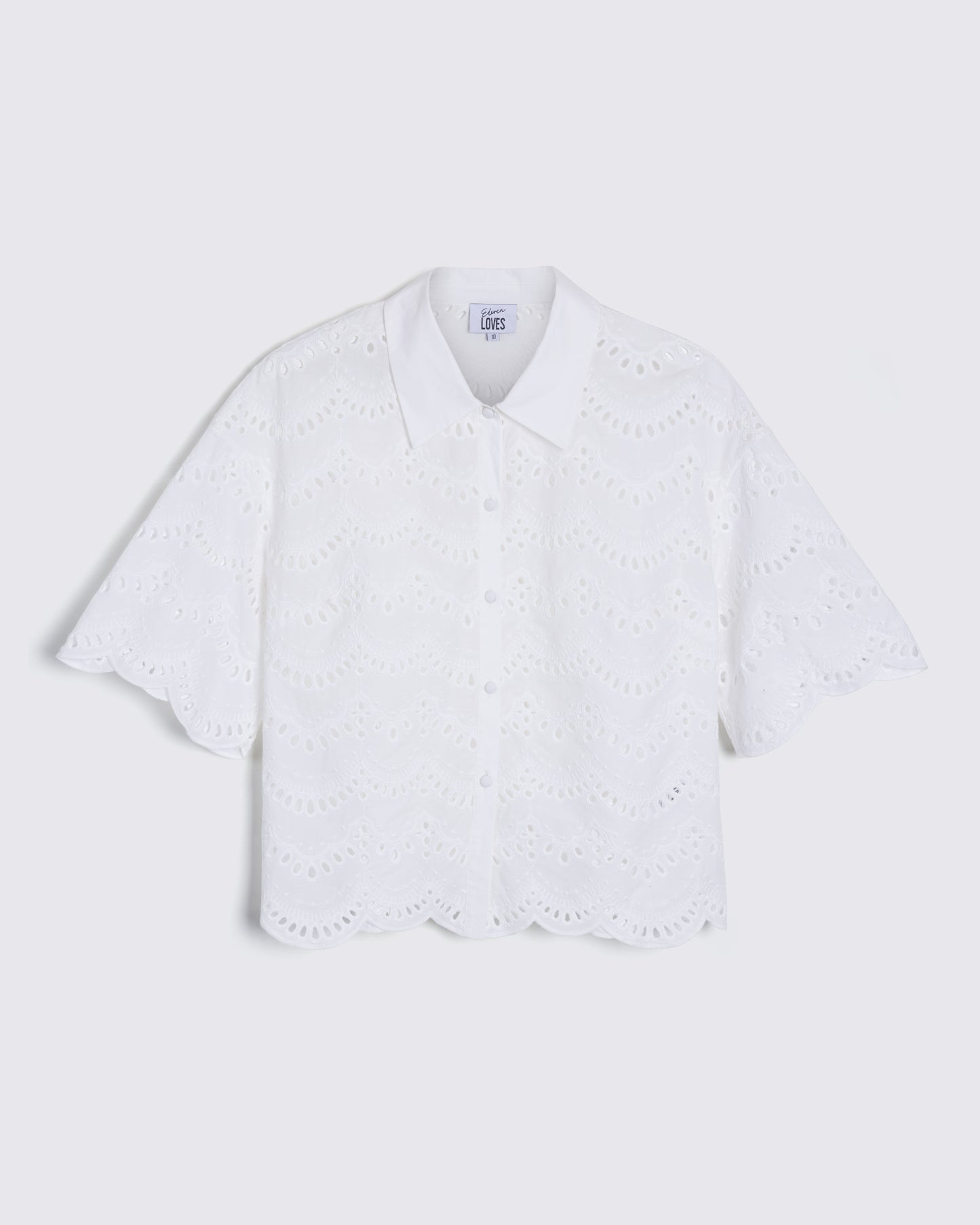 BAILEY BRODERIE SHIRT (WHITE)