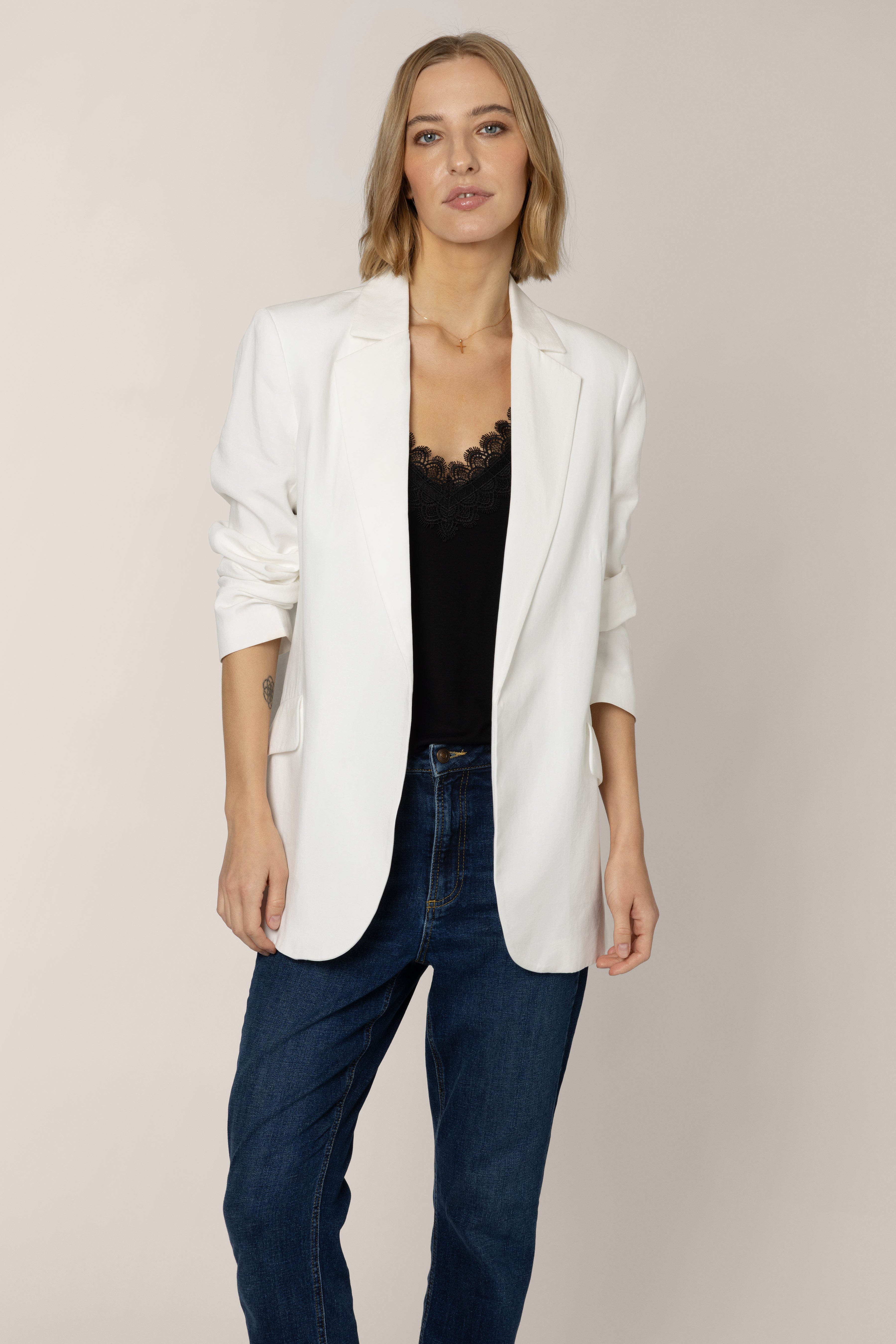 Bettine Oversized Blazer - Ivory
