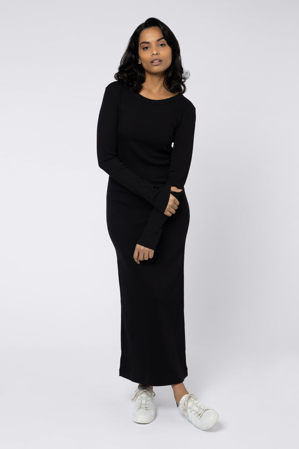 Lizzy Rib Jersey Dress