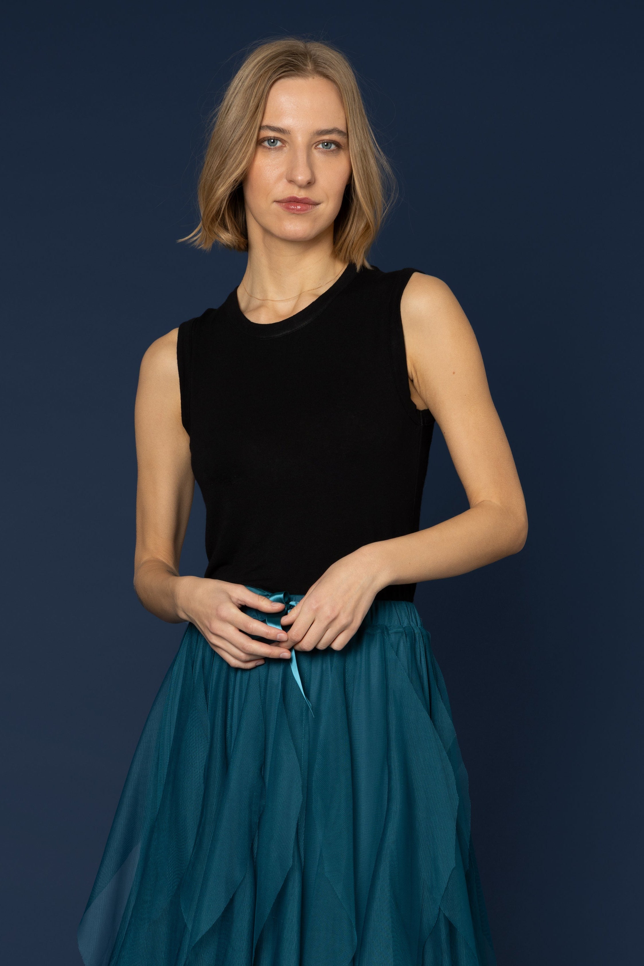 Stella Viscose Top - Black