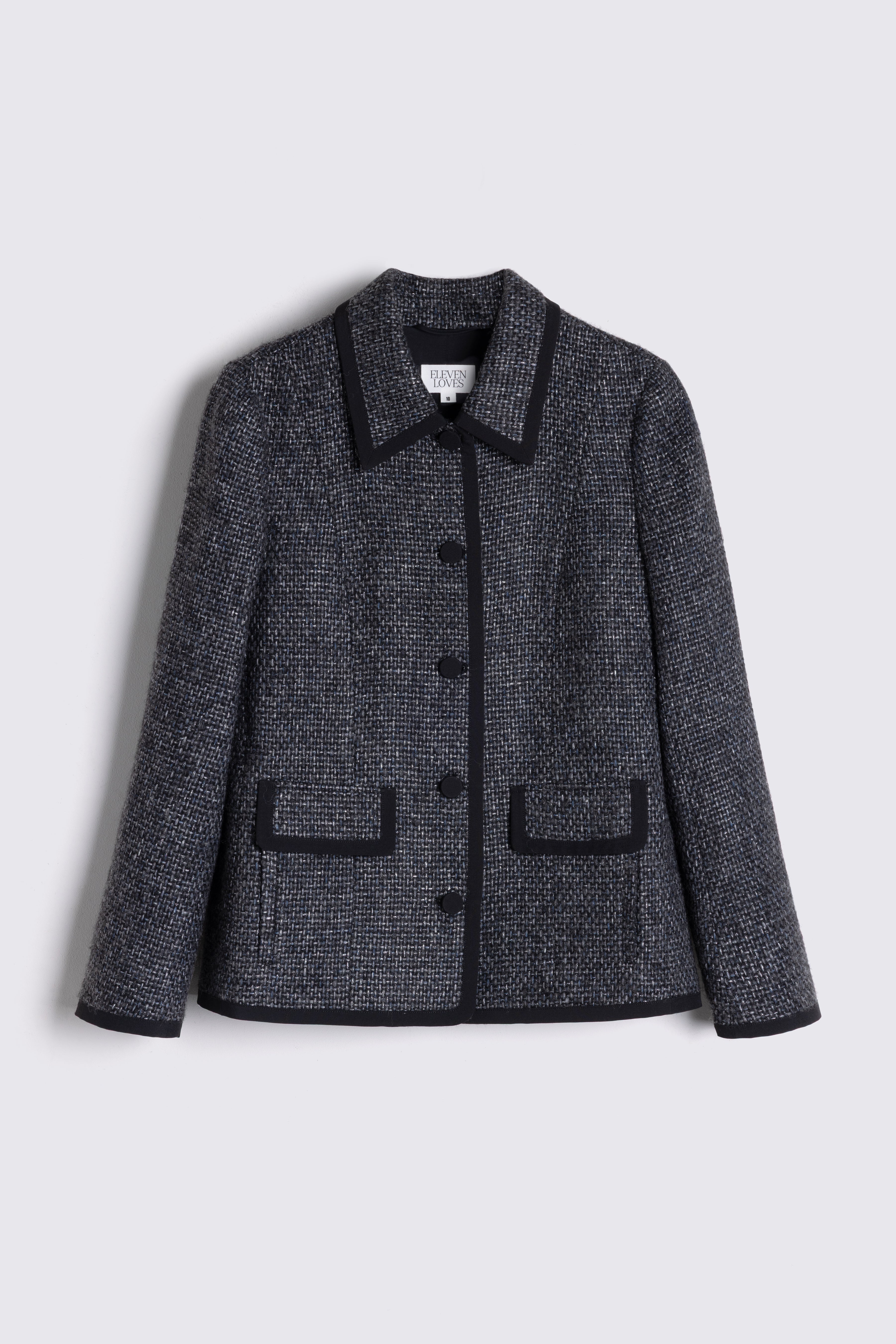 Celine Swing Jacket - Grey