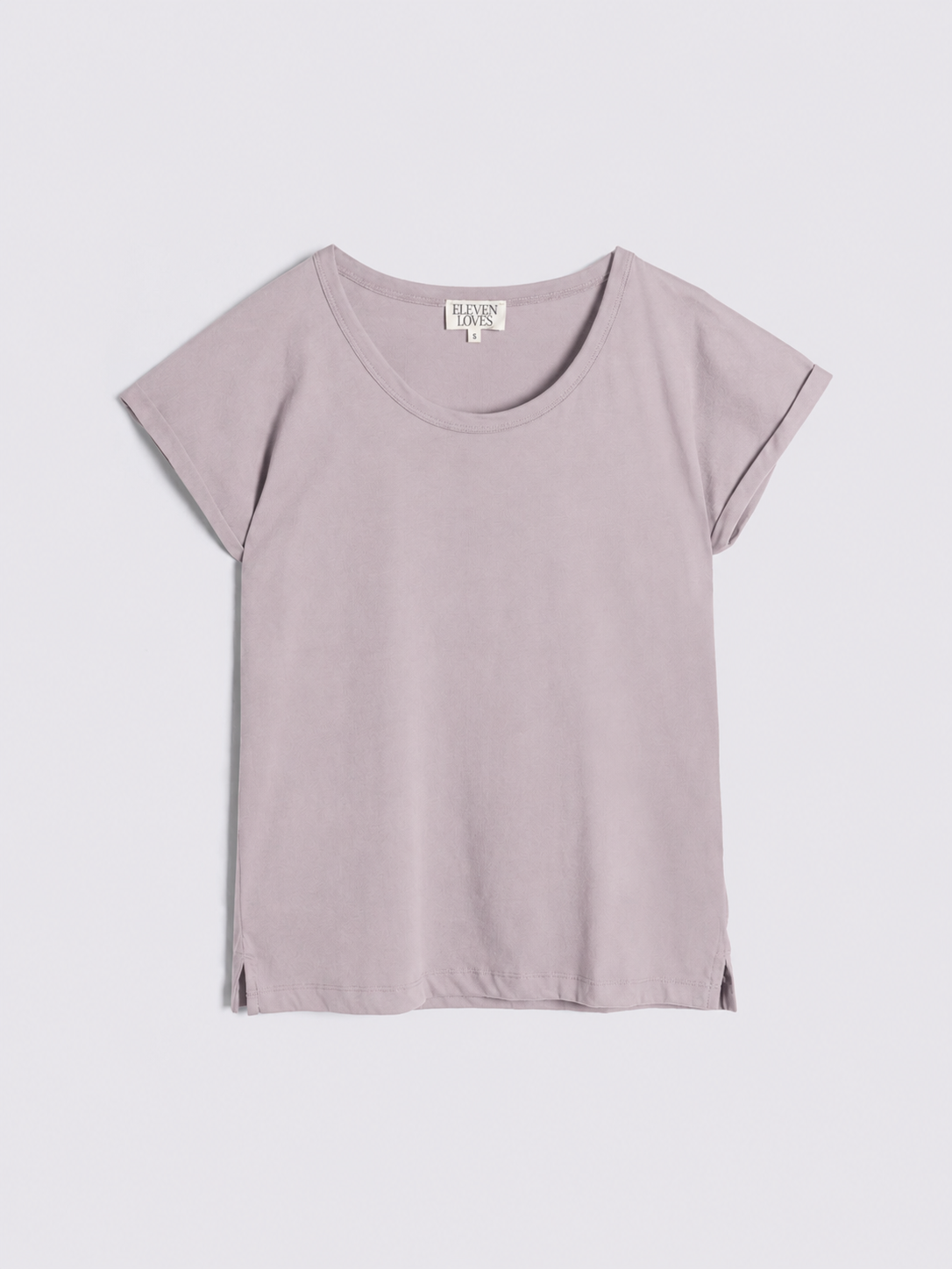 The Perfect Roll Sleeve T-Shirt - Biscuit