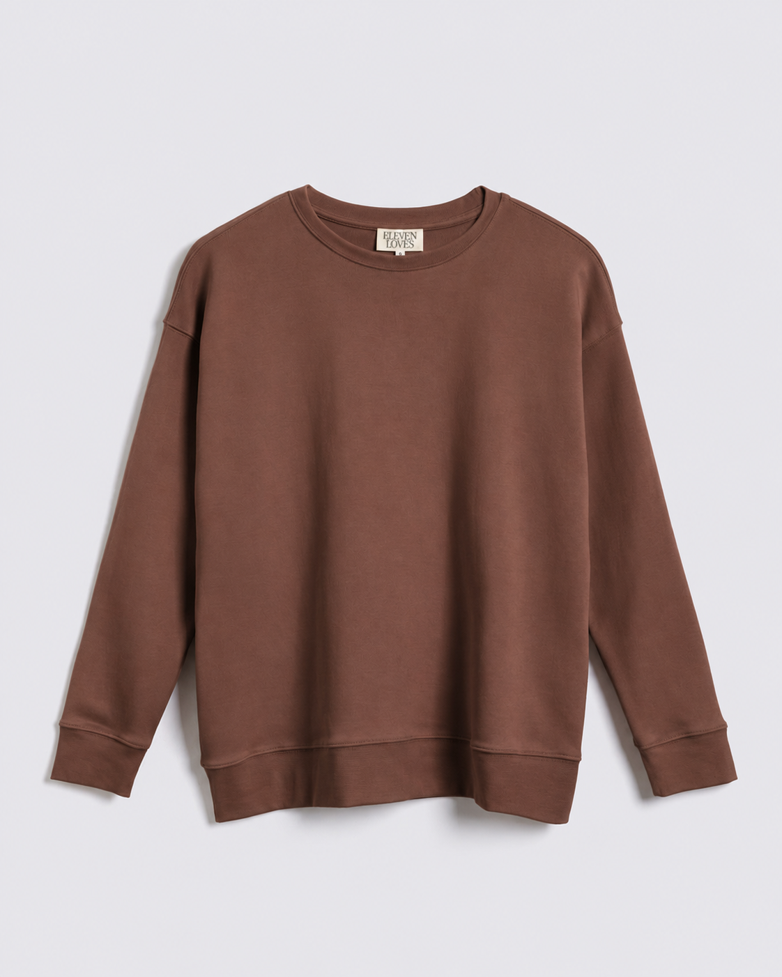 The Perfect Crew Neck Sweatshirt - Chocolate