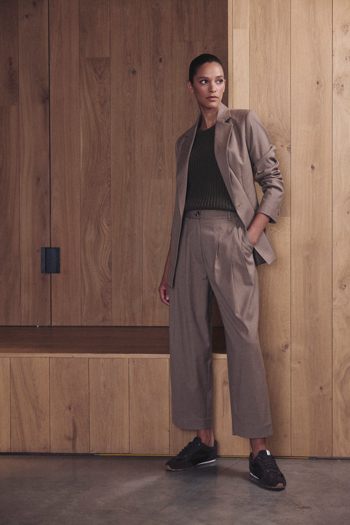 Josephine Blazer - Taupe