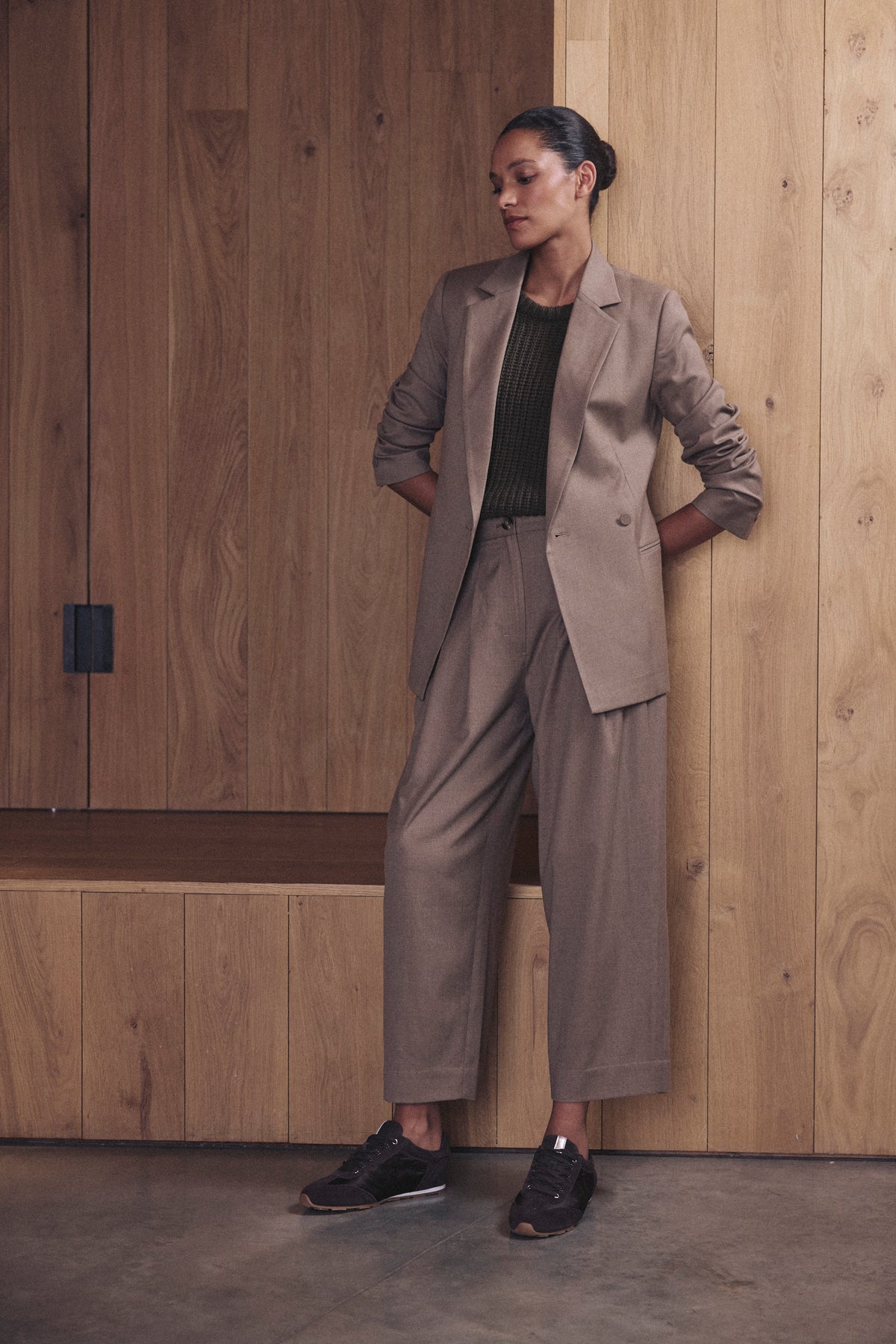 Josephine Blazer - Taupe