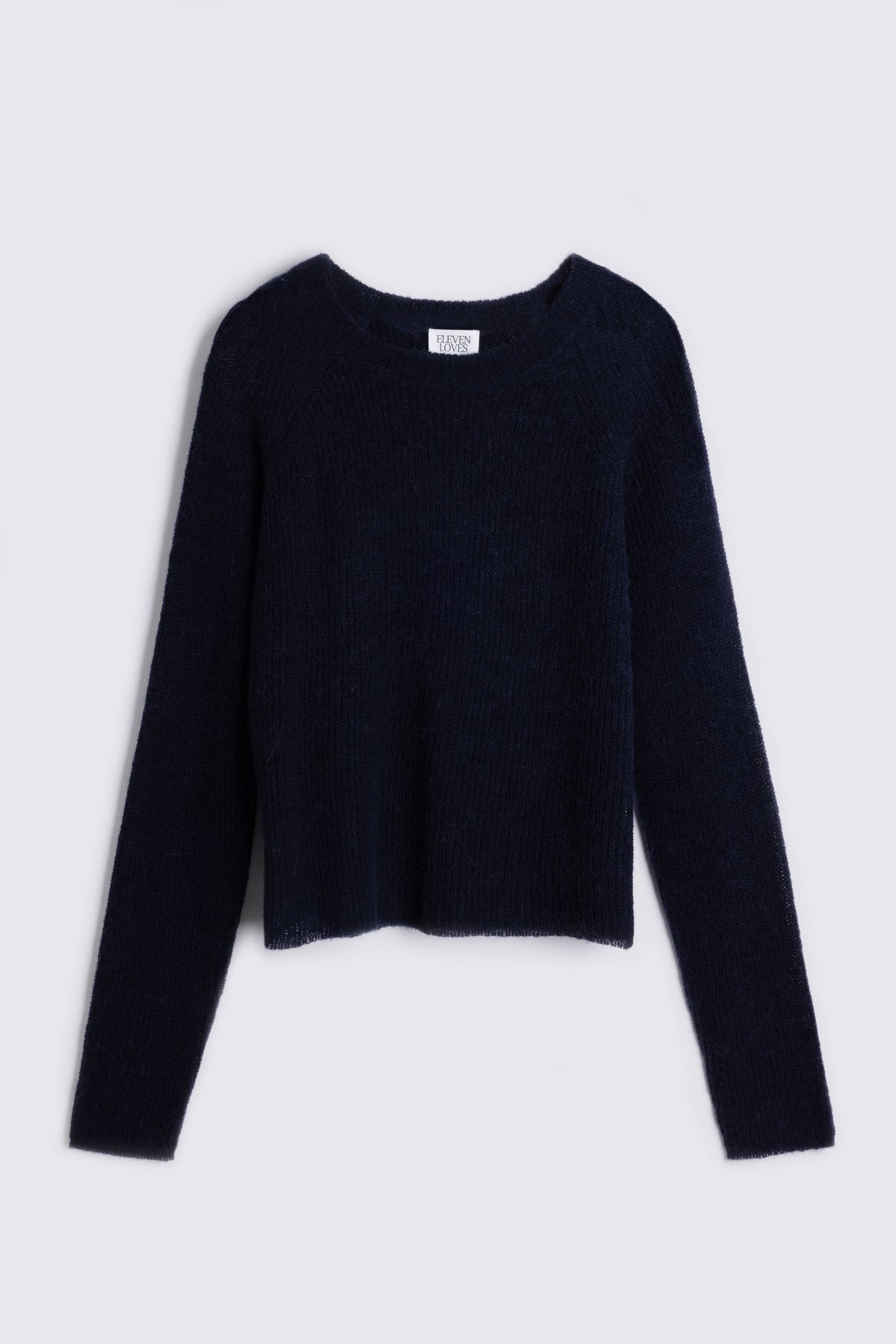 Felicity Loose Knit Striped Jumper - Navy