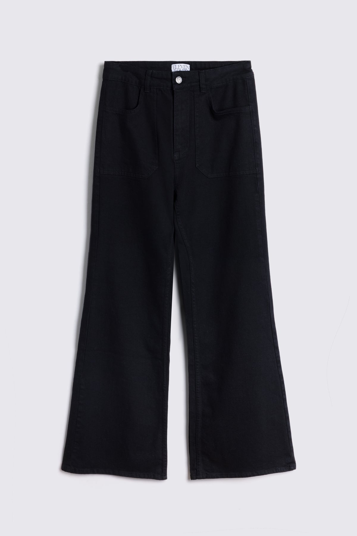 Frankie Wide Leg Jeans - Black