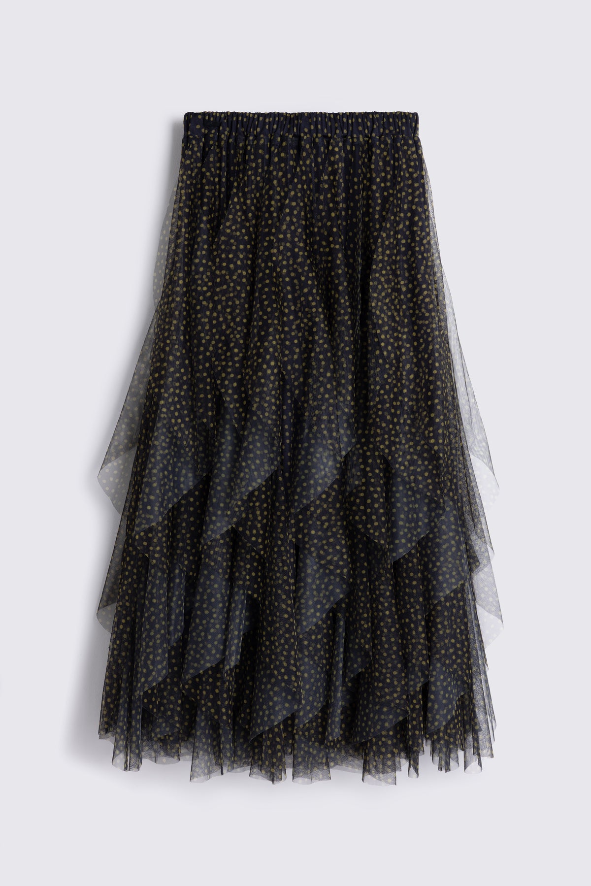 Iris Tulle Maxi Skirt - Spot
