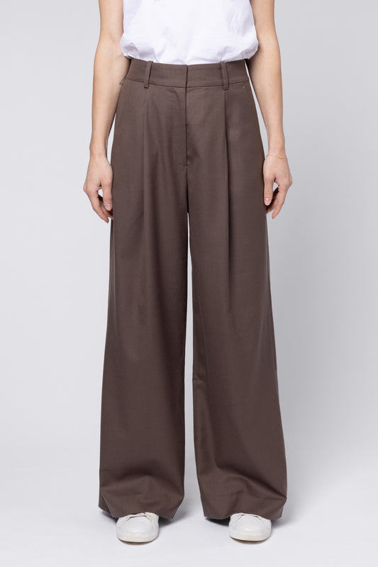 LEAH TROUSERS (CHOCOLATE)