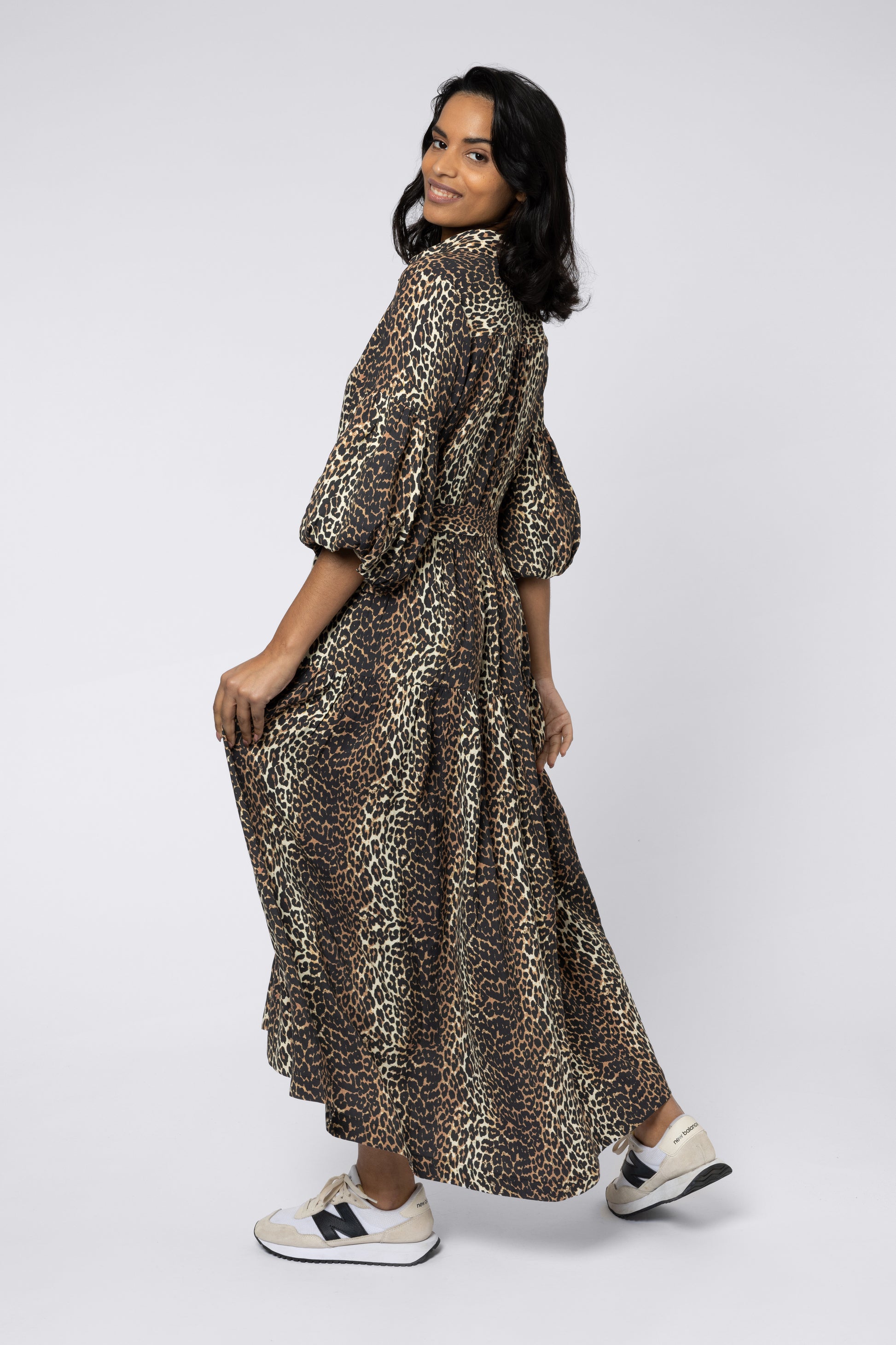 elise balloon sleeve maxi dress leopard maxi dress leopard trend summer sundress maxi dress for women ellen loves eleven loves 11loves