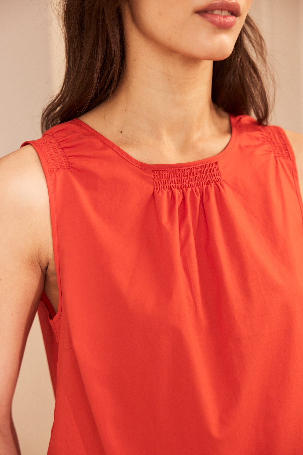 Sage Shell Top - Sunset - Eleven Loves