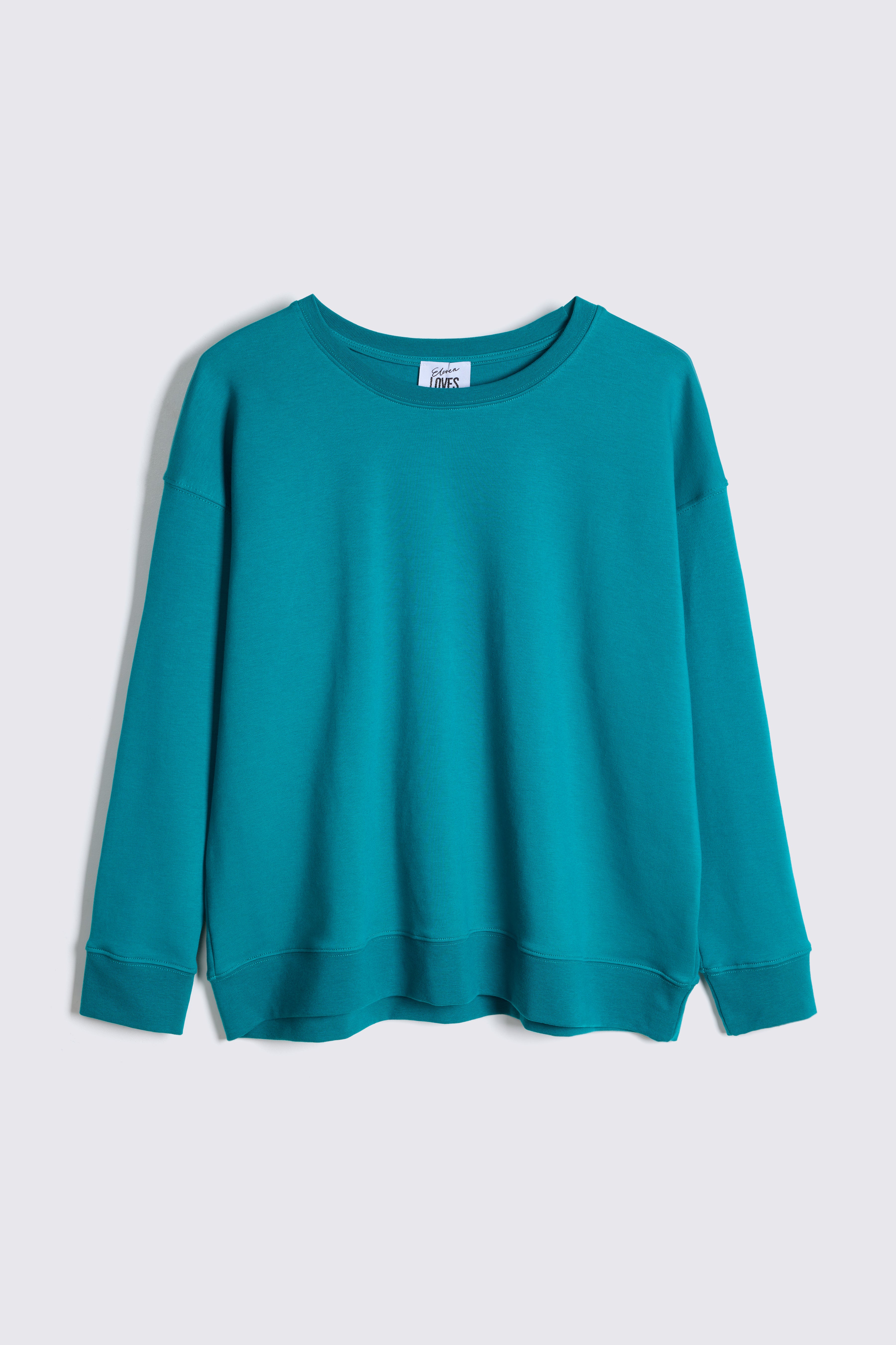 The Perfect Crew Neck Sweatshirt - Teal