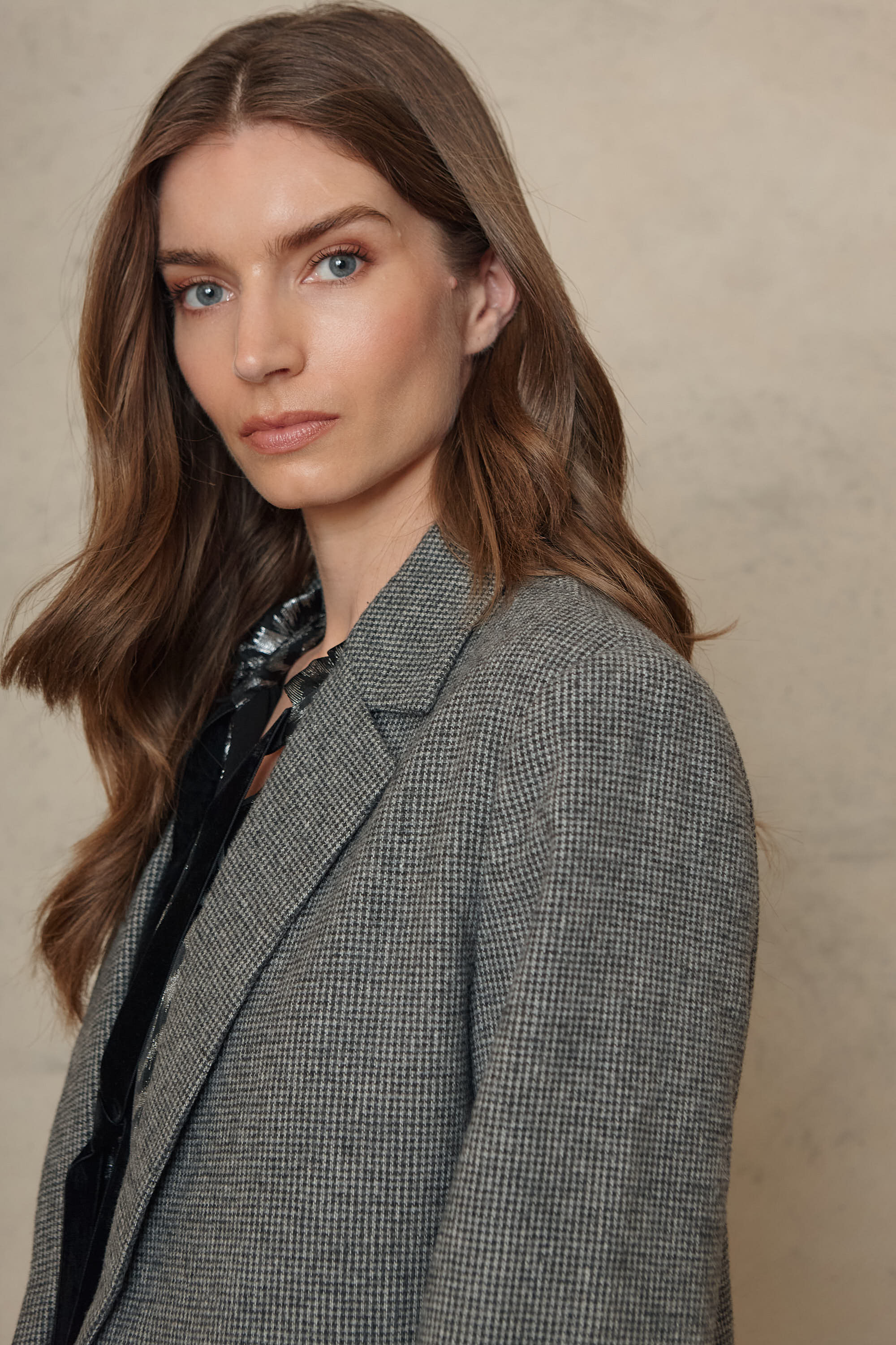 Teyha Tweed Blazer - Black/White