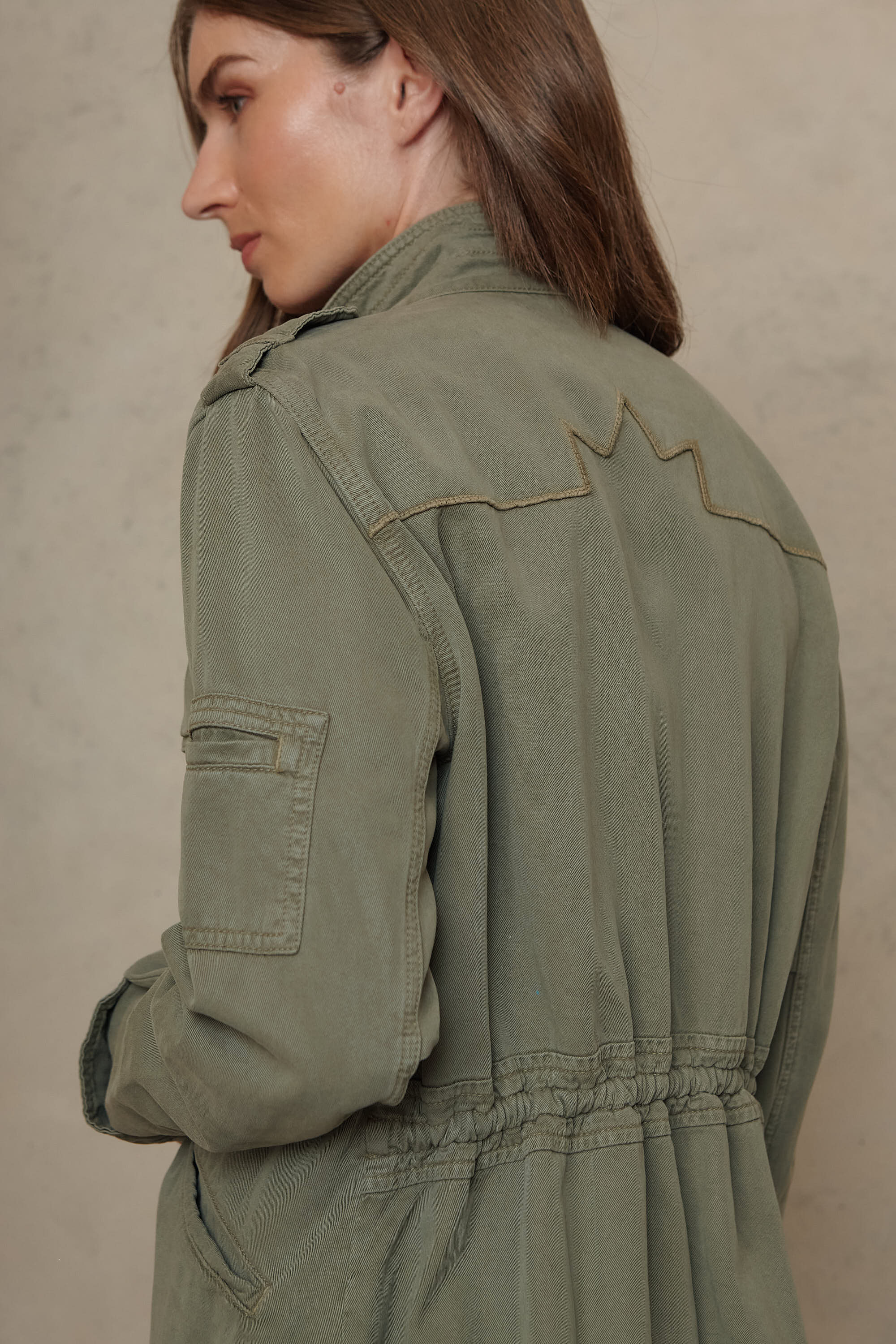Tina Shacket - Khaki