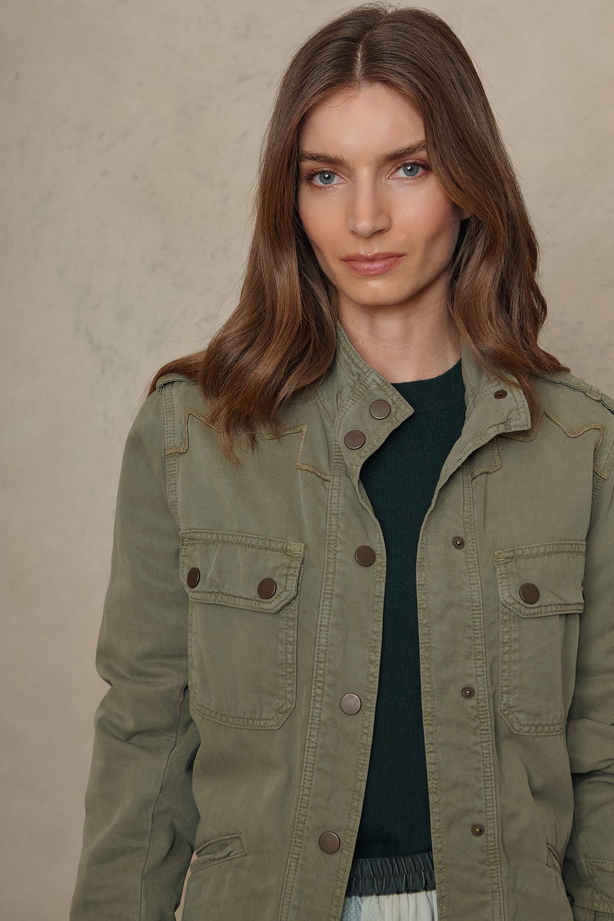 Tina Shacket - Khaki