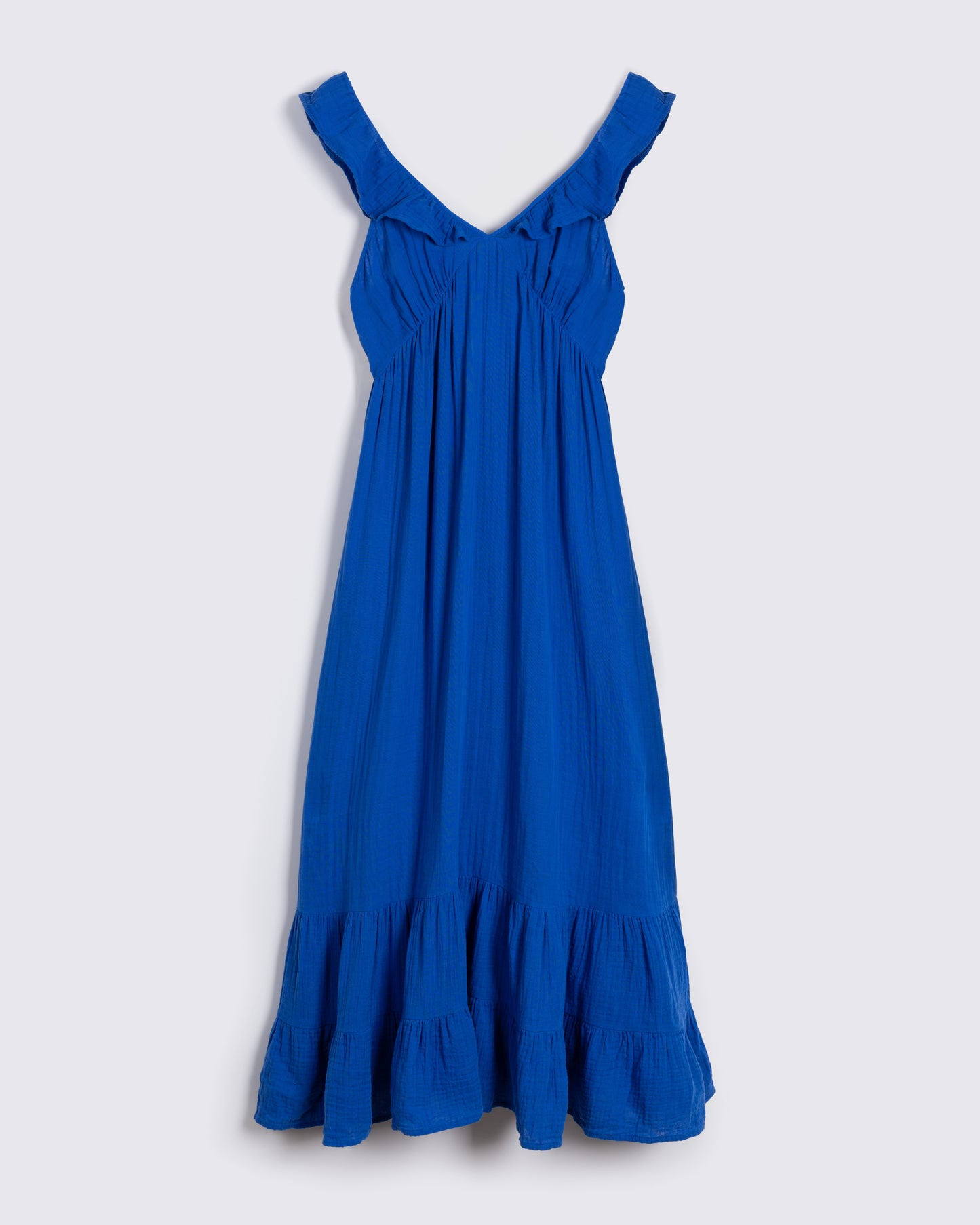 ZOE CHEESECLOTH DRESS (BLUE)
