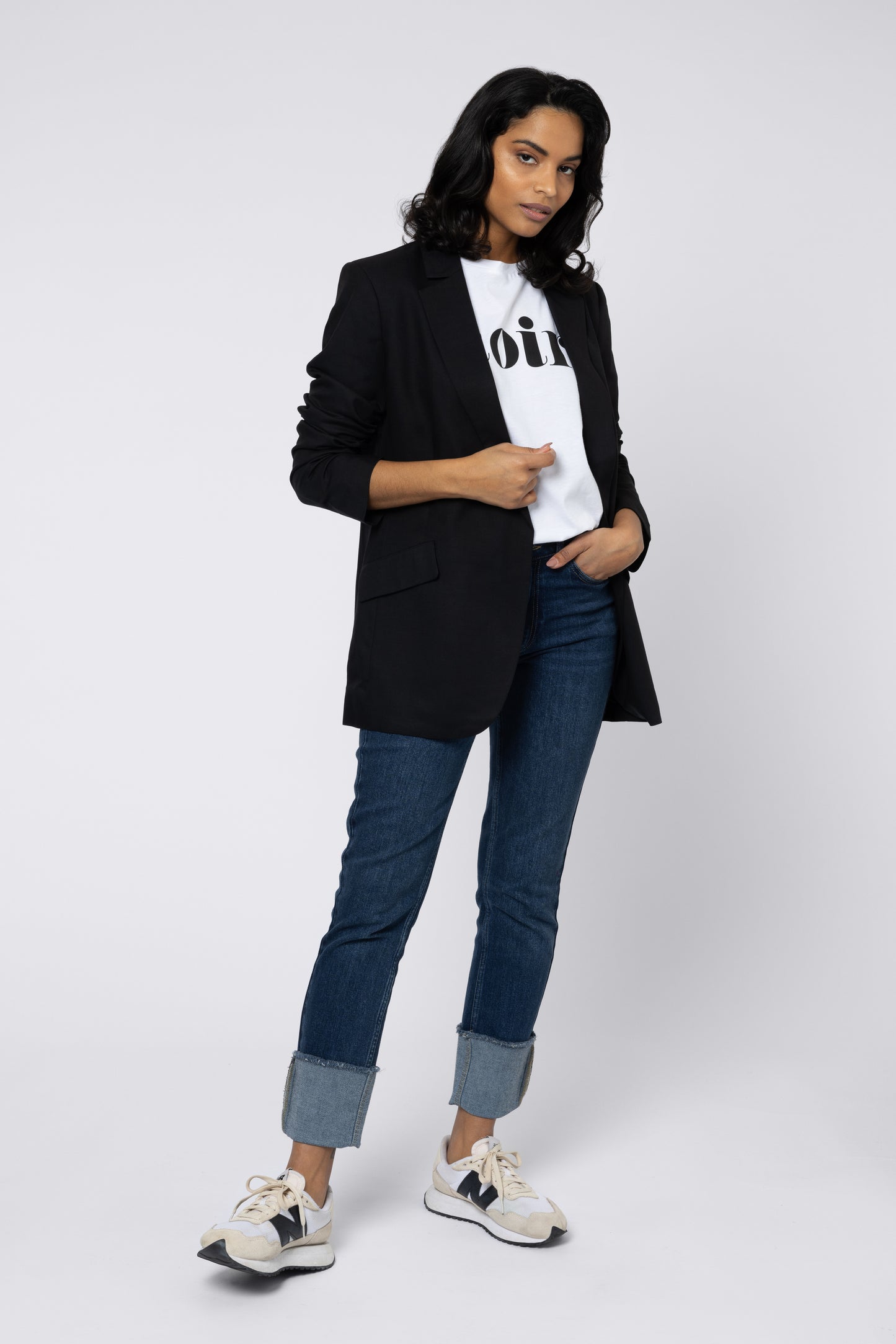 black blazer Eleven Loveseleven loves elevenloves 11loves ellenloves Bettine Blazer Black blazer smart blazer structured blazer workwear